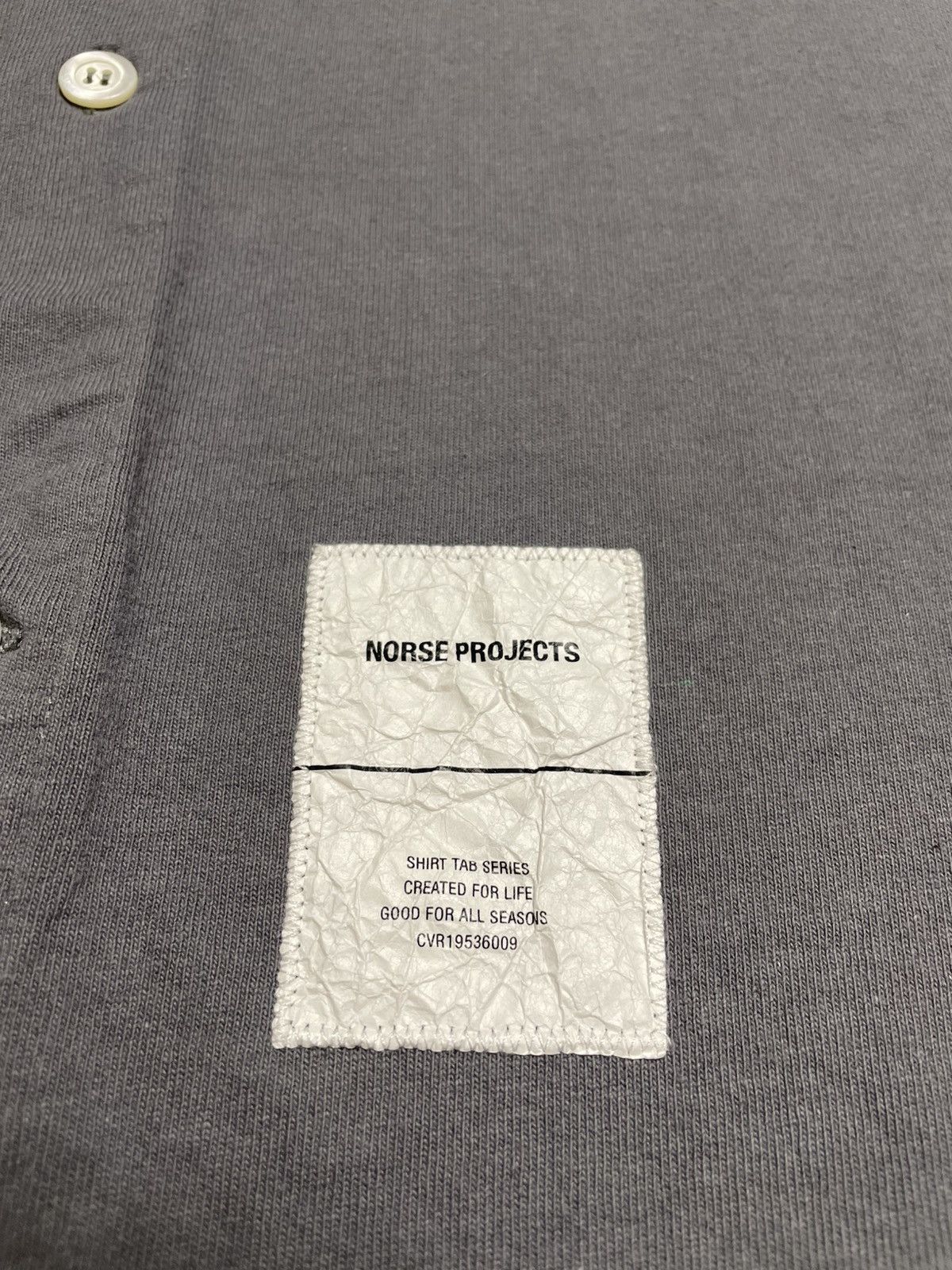 Norse Projects Norse Projects Gustav Tab Series Heavy Jersey Shirt Size US L / EU 52-54 / 3 - 6 Thumbnail