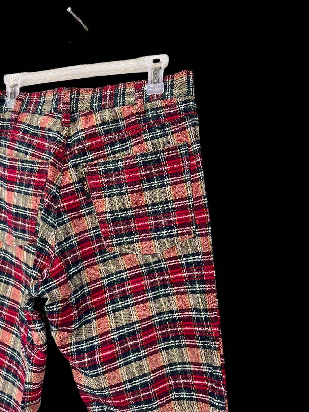 Vintage GOWEST Japan Tartan Plaid Check Trouser Pant Size US 30 / EU 46 - 16 Thumbnail