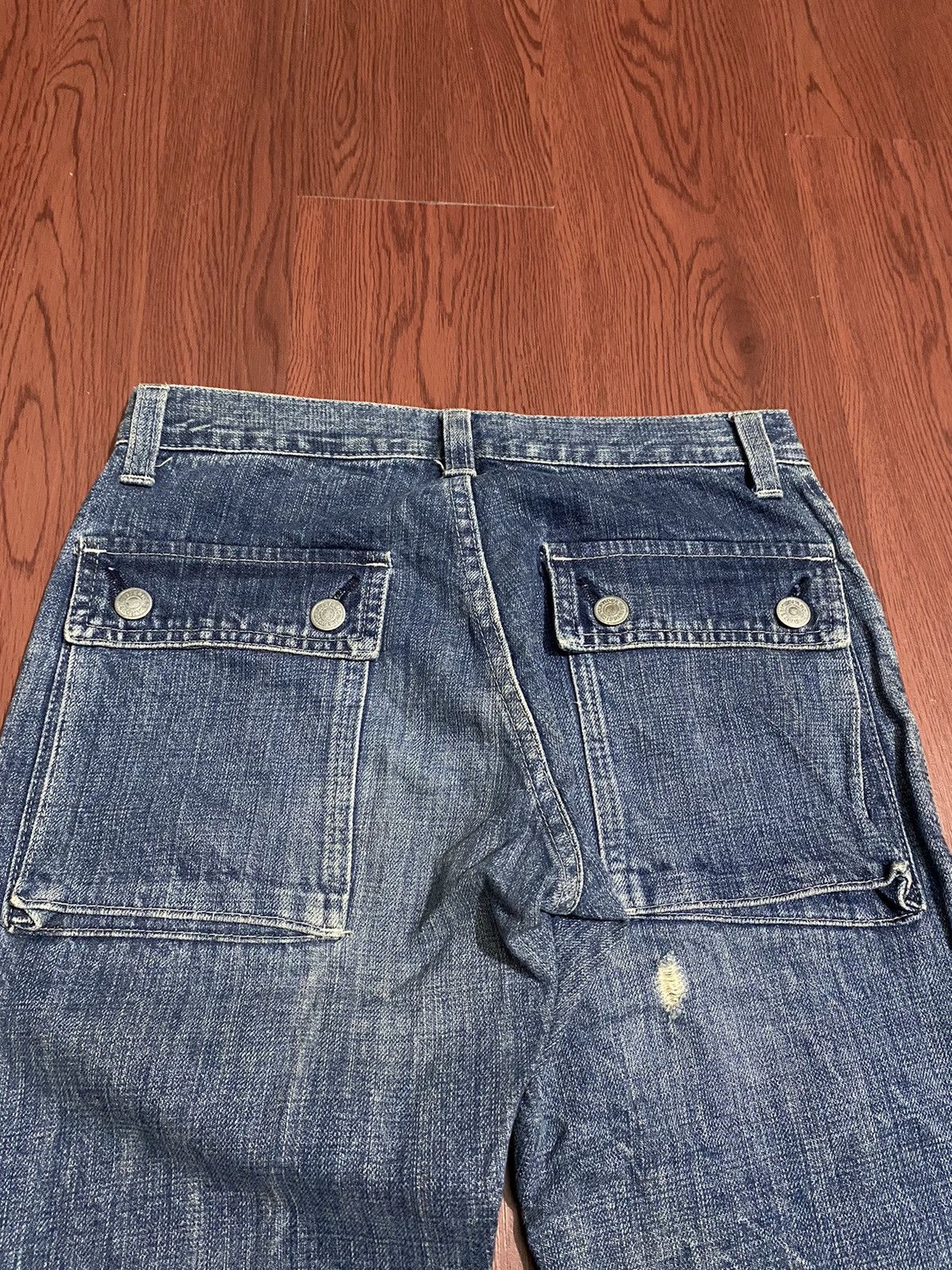 Hysteric Glamour Hysteric Glamour Side Cargo Kinky Denim Jeans Size US 28 / EU 44 - 5 Thumbnail