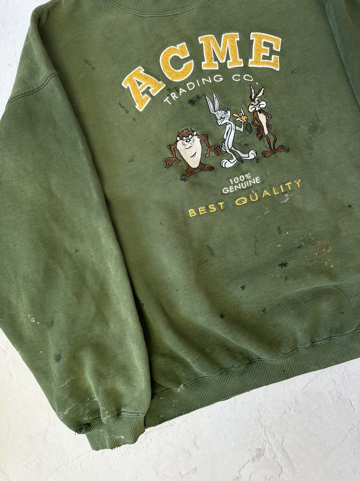 Other Vintage Warner Bros Studios Dead Sweatshirt Size US XL / EU 56 / 4 - 5 Thumbnail