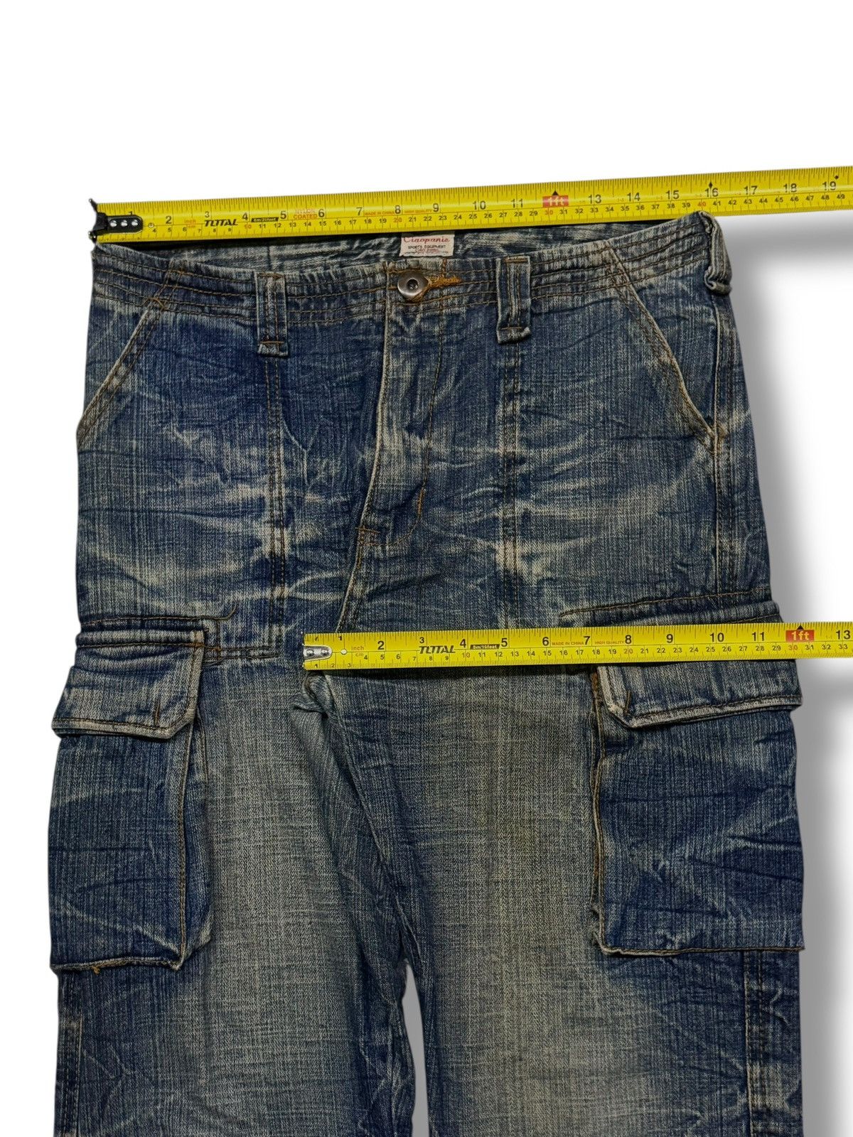Ciaopanic Vintage 00s Ciaopanic Japanese Cargo Denim Jeans | W31 Size US 31 - 15 Thumbnail