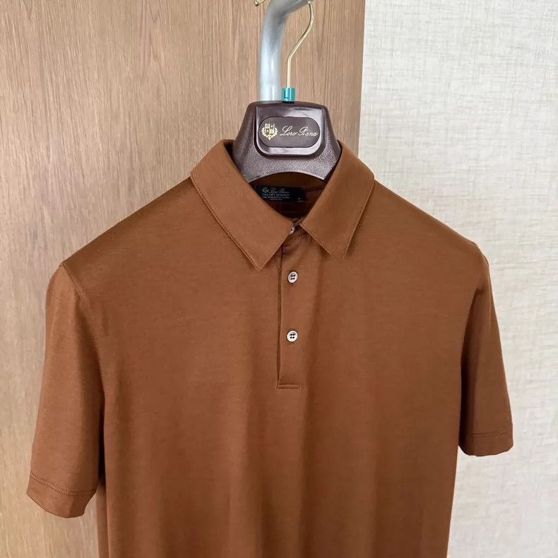 Loro Piana Loro Piana GOK Short Sleeve Polo Shirt Size US S / EU 44-46 / 1 - 1 Thumbnail