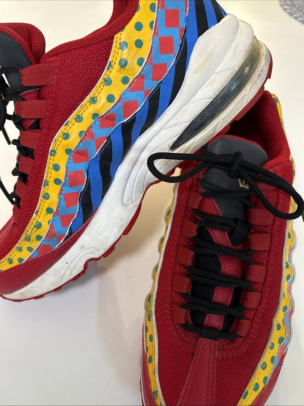Nike Nike Air Max 95 GS 'Baltimore Home' CI4422-600 size 5.5 Y/W Size US 5.5 / EU 38 - 1 Thumbnail