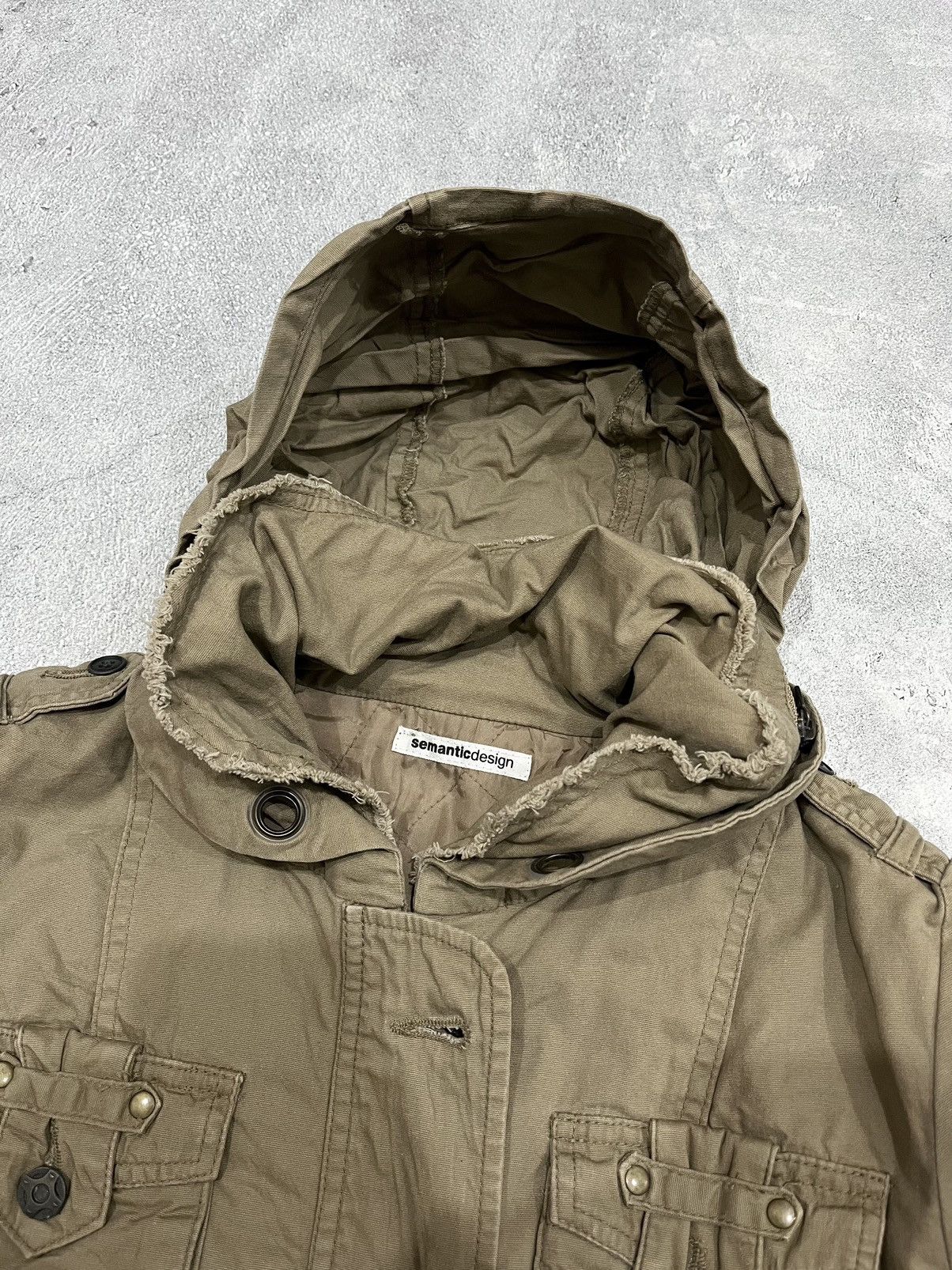 If Six Was Nine Semantic Design Bono GOA Style LGB Parka Hooded jacket Size US XL / EU 56 / 4 - 8 Thumbnail