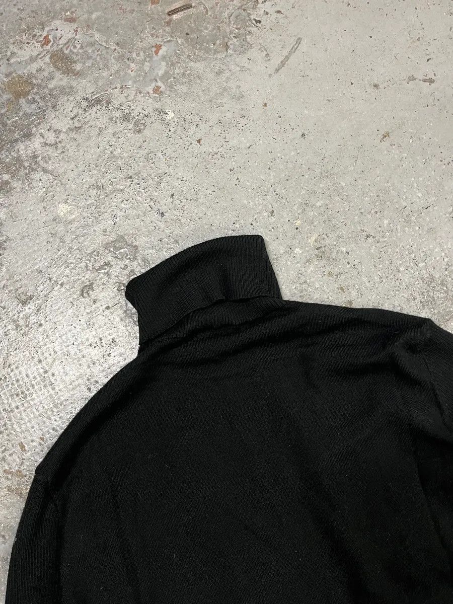 Balmain 2000s Pierre Balmain Black Wool Multi Pockets Turtleneck Size US M / EU 48-50 / 2 - 7 Thumbnail