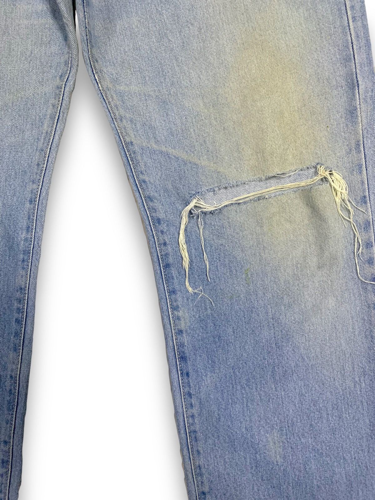 Edwin Vintage 90s Edwin Classic Rusty Mud Wash Distressed Jeans Size US 34 / EU 50 - 8 Thumbnail