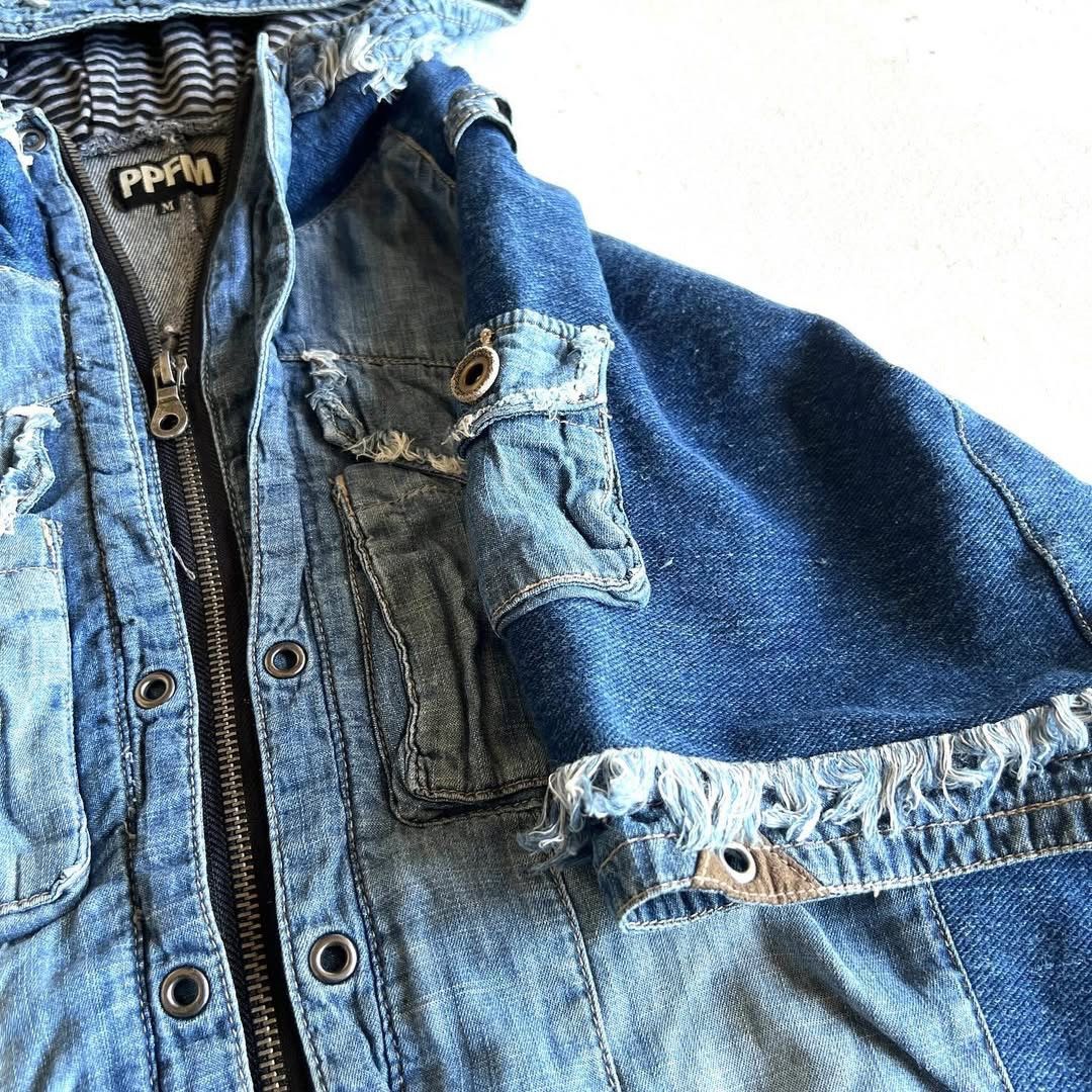 Japanese Brand PPFM hood shirts Size US M / EU 48-50 / 2 - 6 Thumbnail
