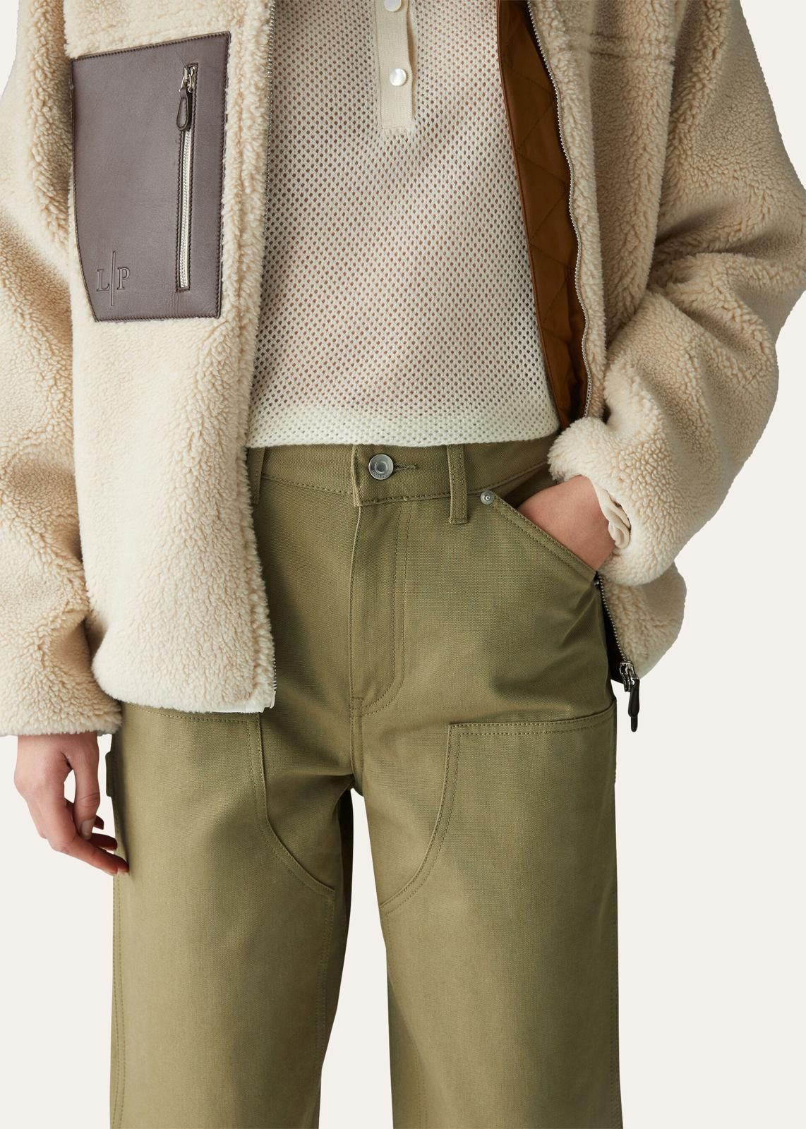 Loro Piana o1srvl11e0125 Hans Horsey Panama Pant in Khaki Size 30" / US 8 / IT 44 - 4 Thumbnail