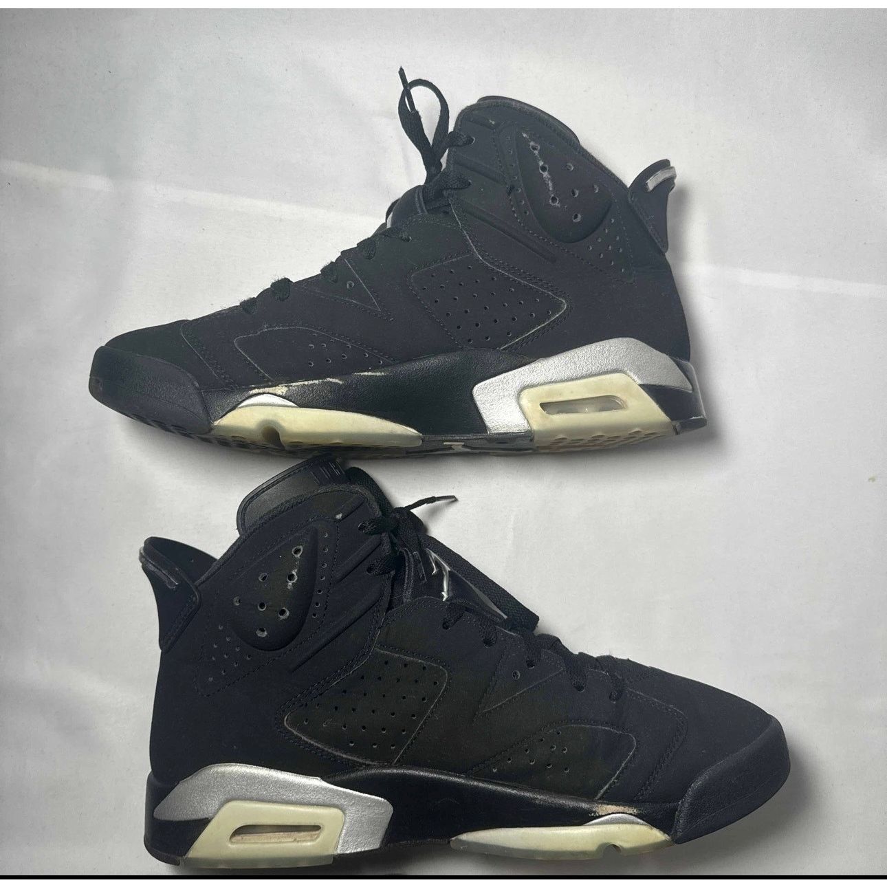 Jordan Brand × Nike Size 10 - Nike Air Jordan 6 Retro Chrome Men's Shoes Size US 10 / EU 43 - 3 Thumbnail