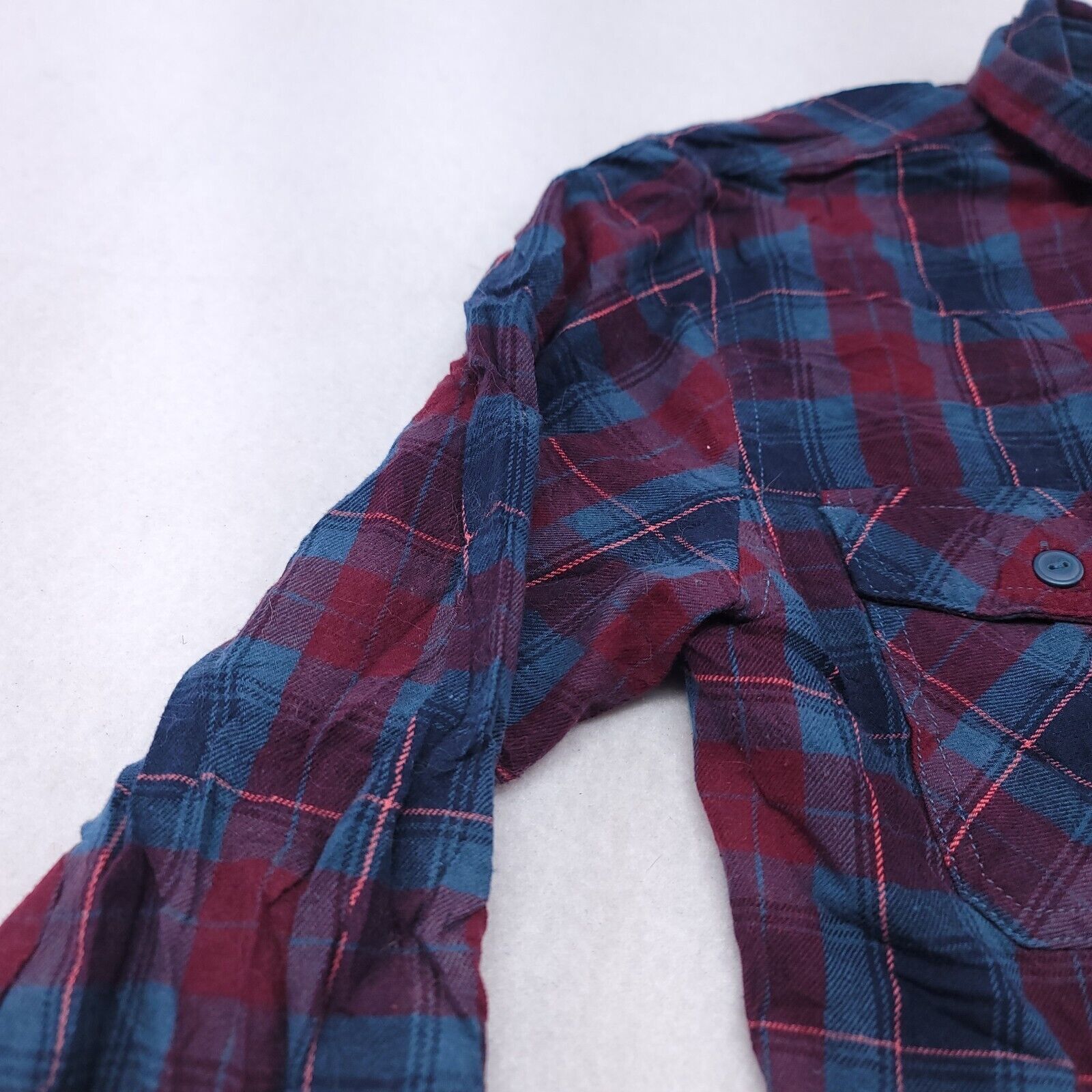 Arizona Jean Co. Arizona Jean Co Tartan Flannel Shirt Womens Size S Blue Red Size S / US 4 / IT 40 - 4 Thumbnail