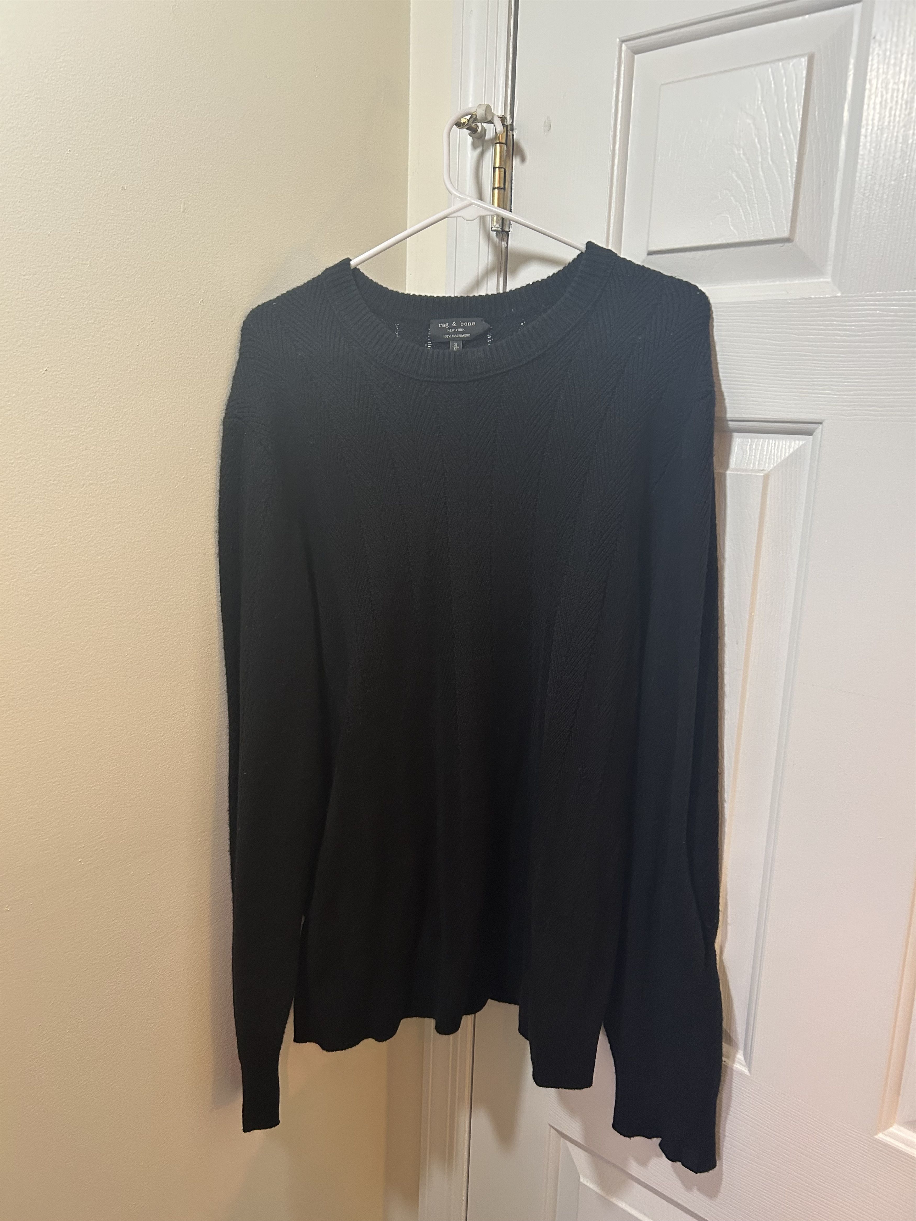 Rag & Bone Rag & Bone Black Sweater Size US XL / EU 56 / 4 - 1 Thumbnail