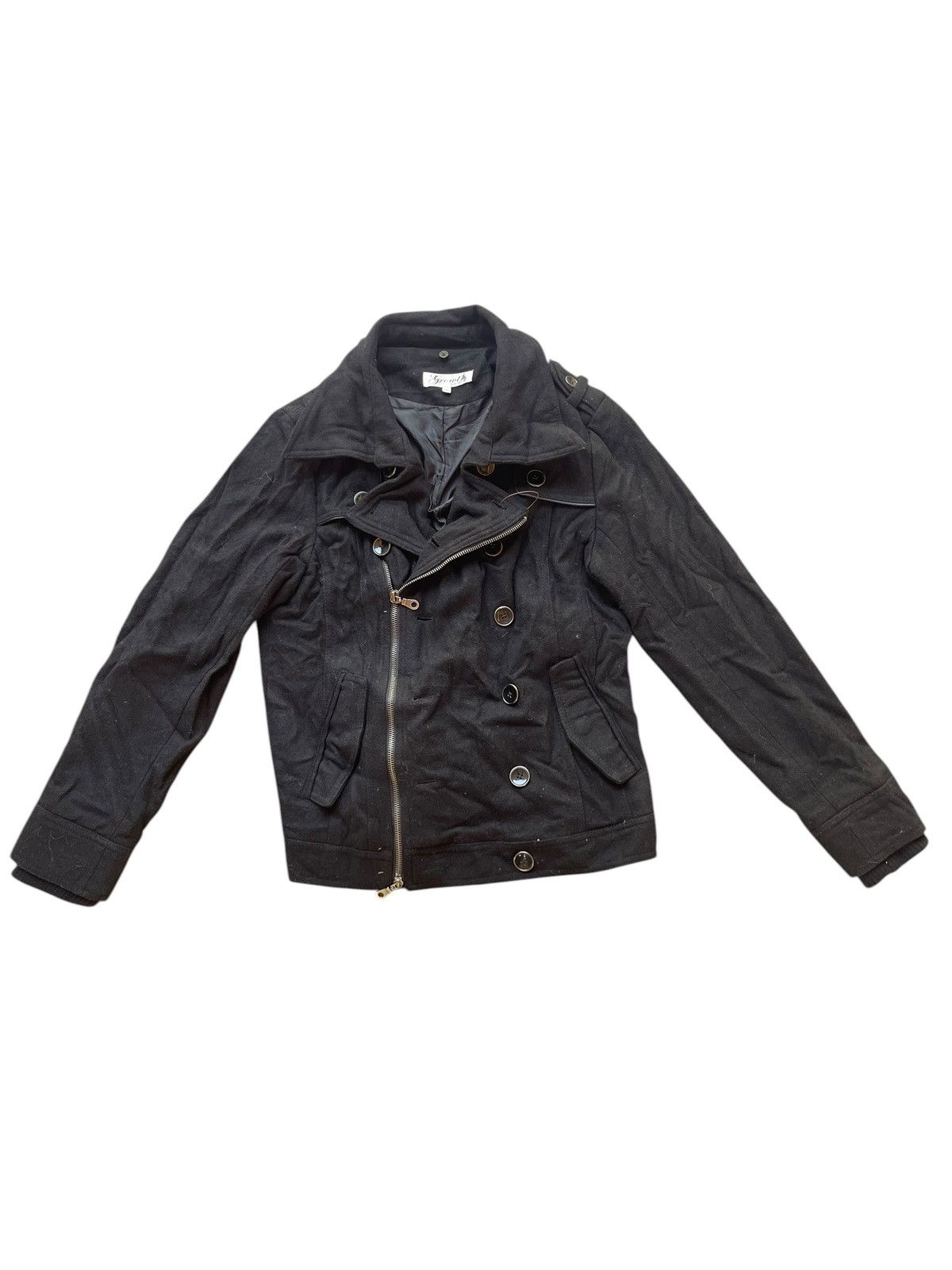 In The Attic Seditionaries In The Attic Lgb Double Collar Wool Jacket Size US S / EU 44-46 / 1 - 1 Thumbnail