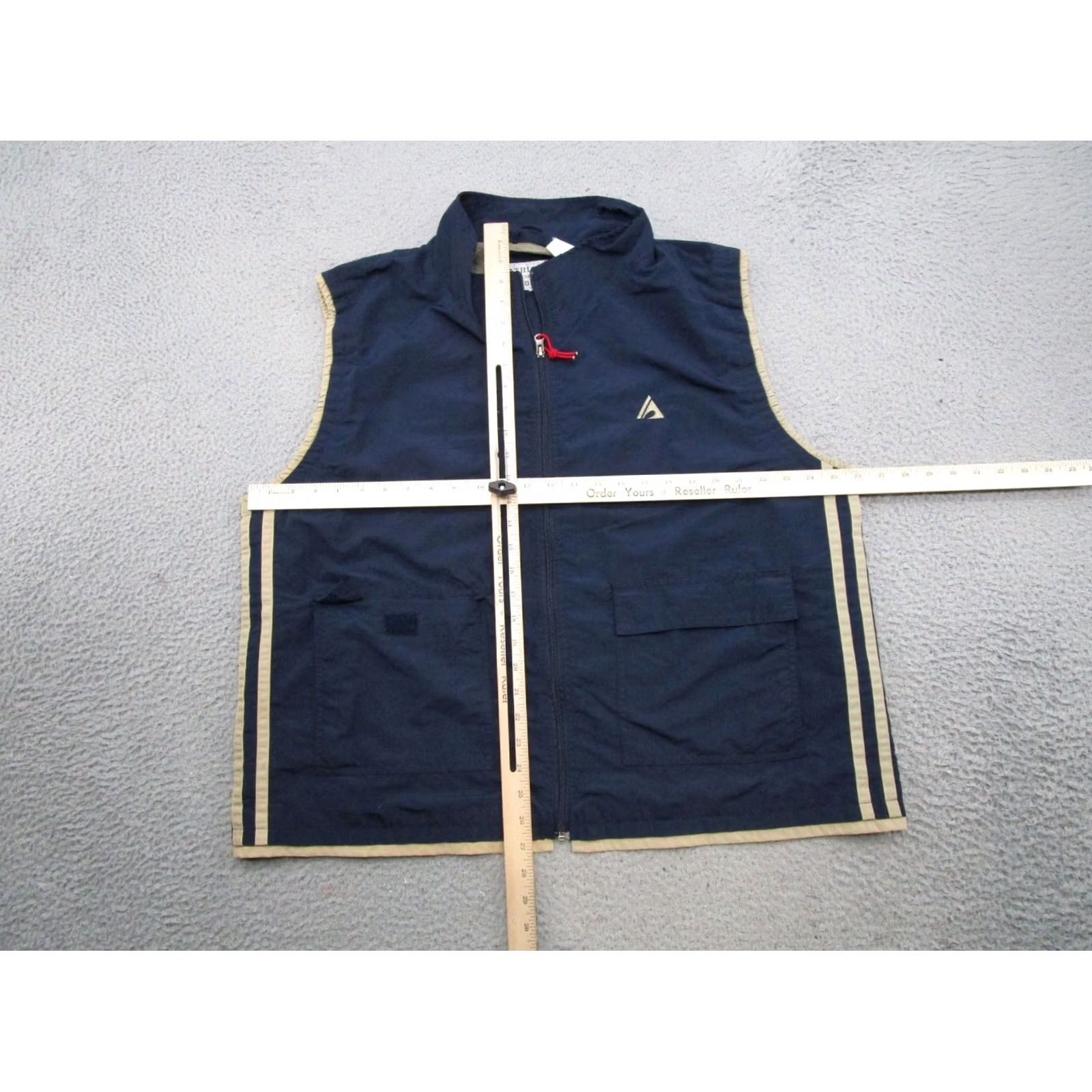 Athletic Works VINTAGE Athletic Works Vest Windbreaker Mens L Nylon Blue Lightweight Windbreaker Size US L / EU 52-54 / 3 - 5 Thumbnail