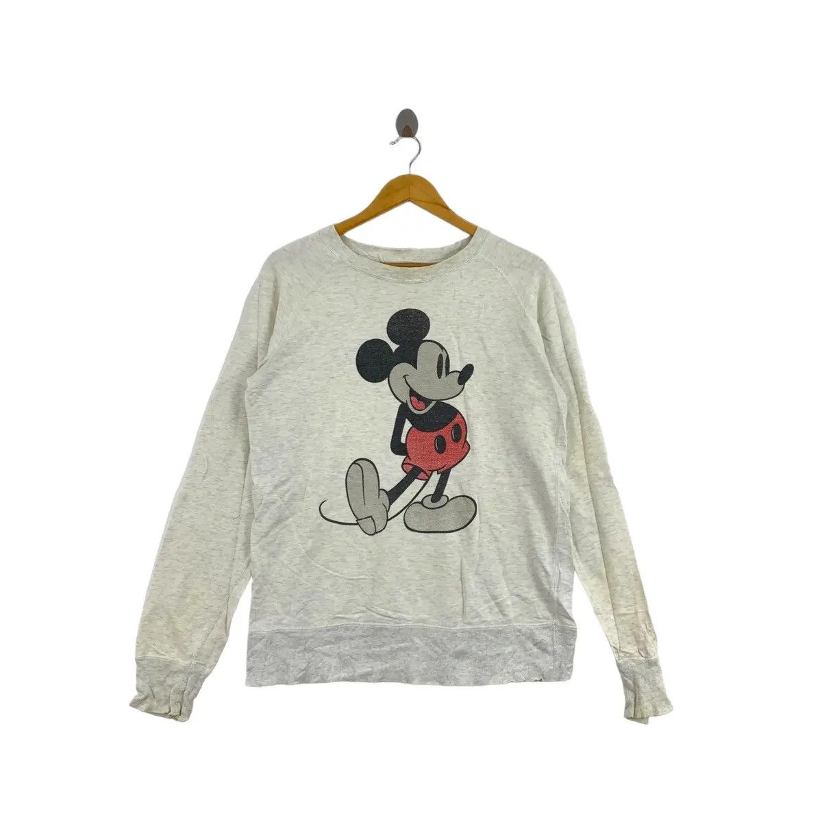 Disney Vintage MICKEY MOUSE Disney Cartoon Print Grey Sweatshirt Size US M / EU 48-50 / 2 - 1 Thumbnail