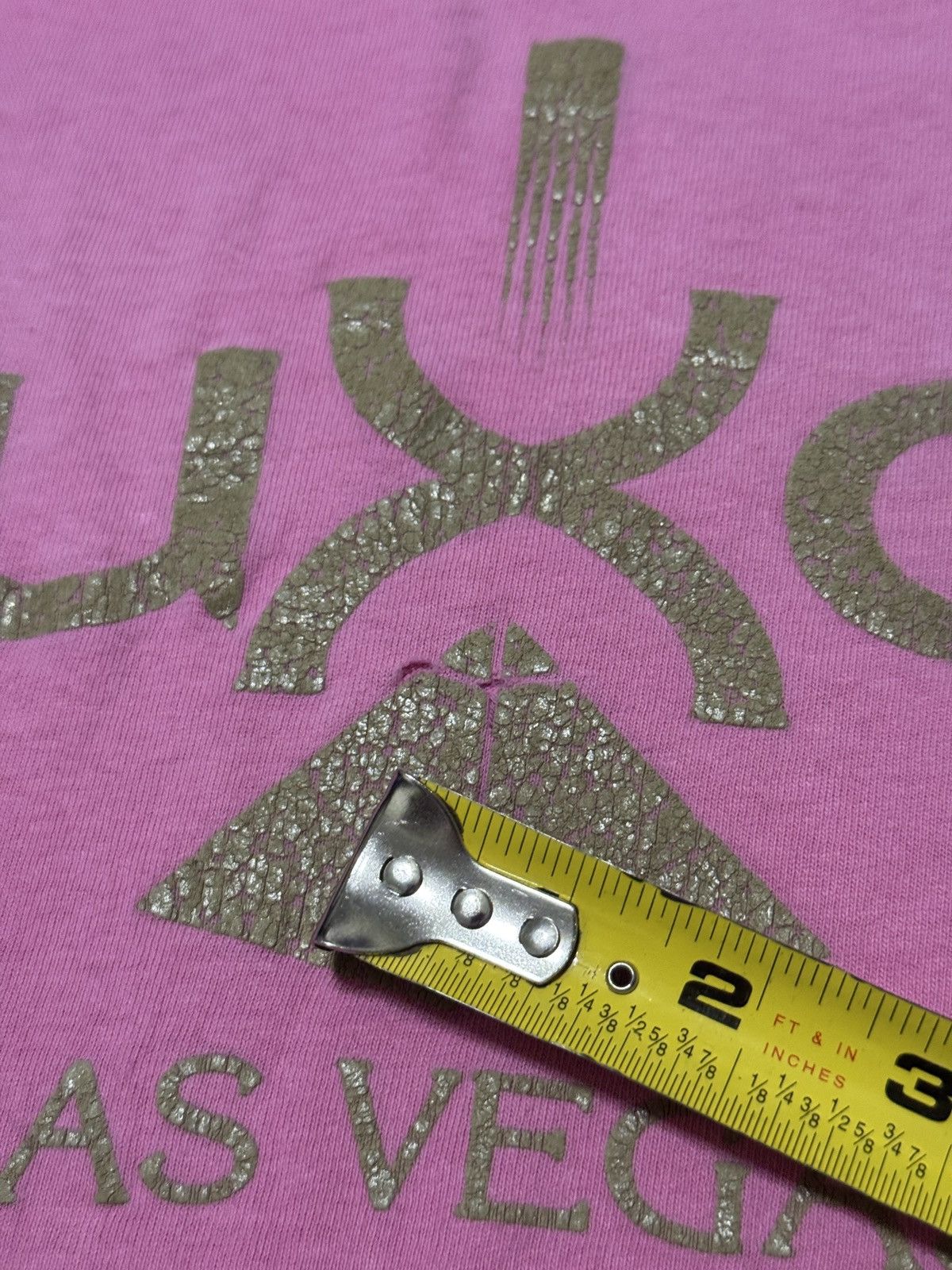 Vintage Vintage 90s Luxor Las Vegas Hotel Casino Retro Pink T Shirt Size M / US 6-8 / IT 42-44 - 8 Thumbnail