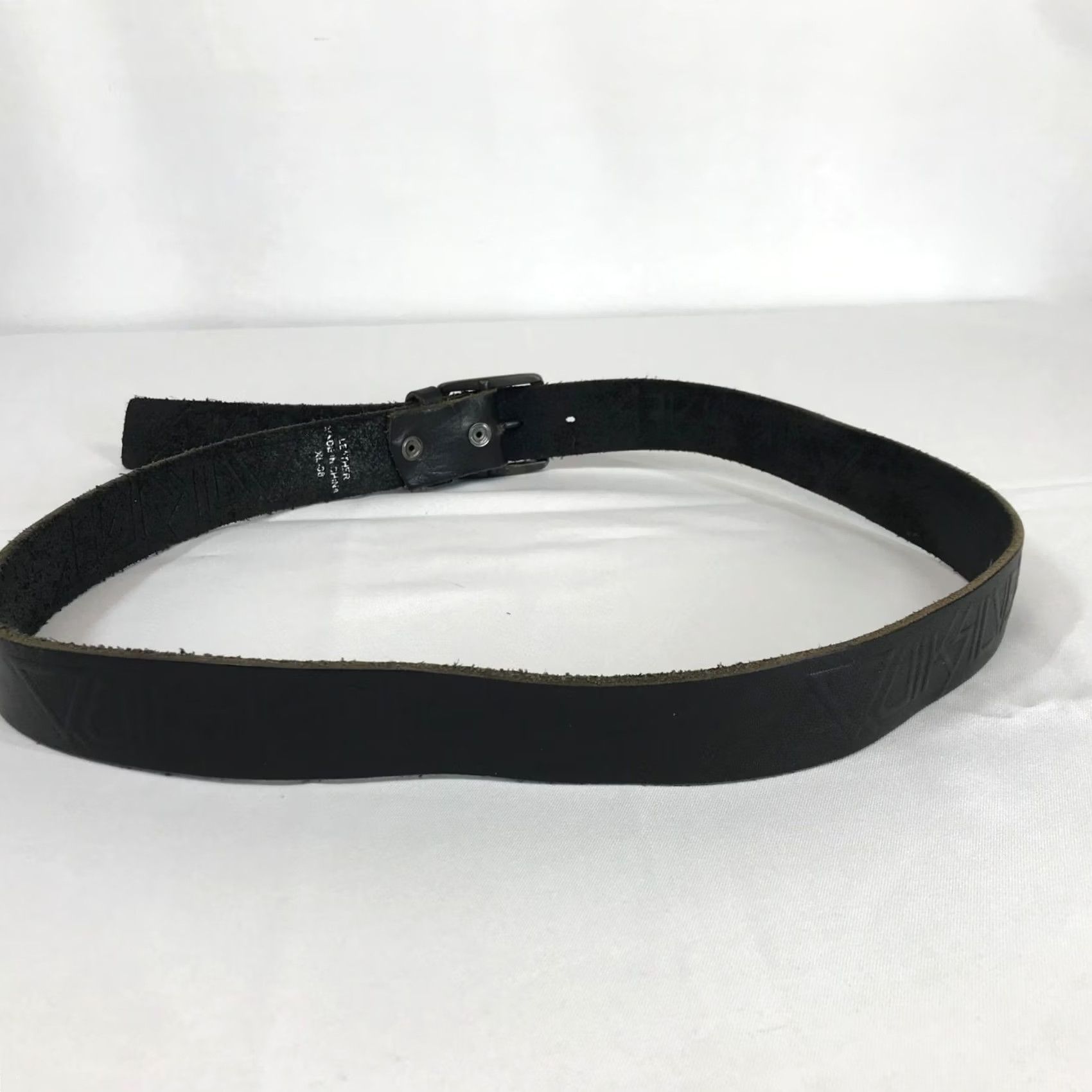 Quiksilver Quiksilver Black Leather Belt - XL - Y2K Style Pre-Owned Size ONE SIZE - 3 Thumbnail