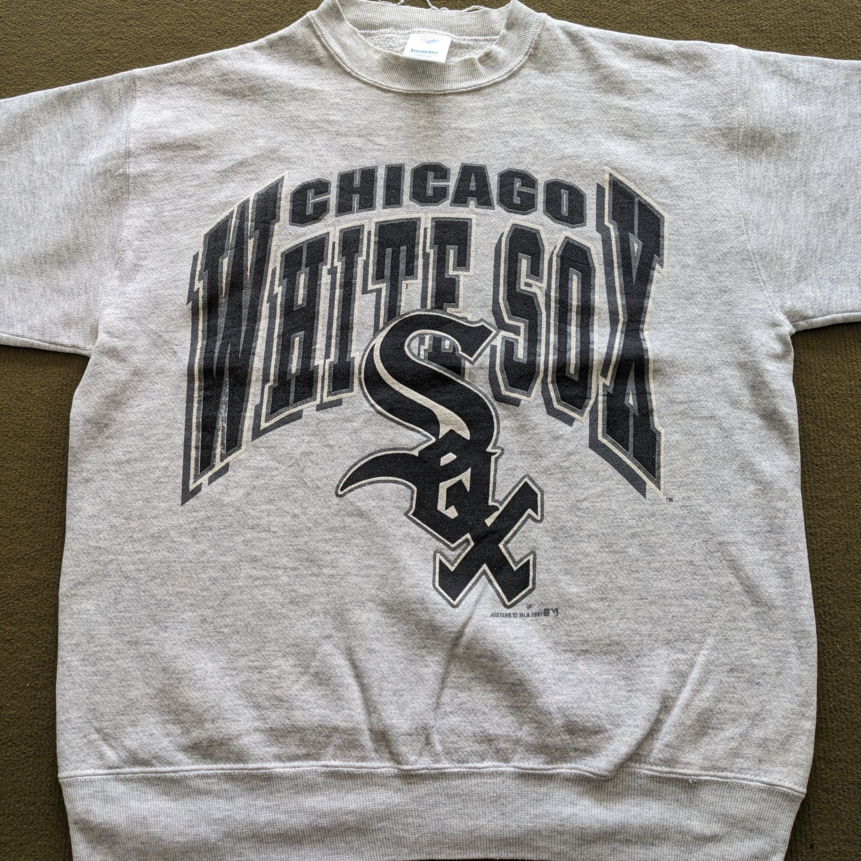 MLB Vintage CHICAGO WHITE SOX MLB Baseball Team Sweatshirt Size US M / EU 48-50 / 2 - 2 Thumbnail
