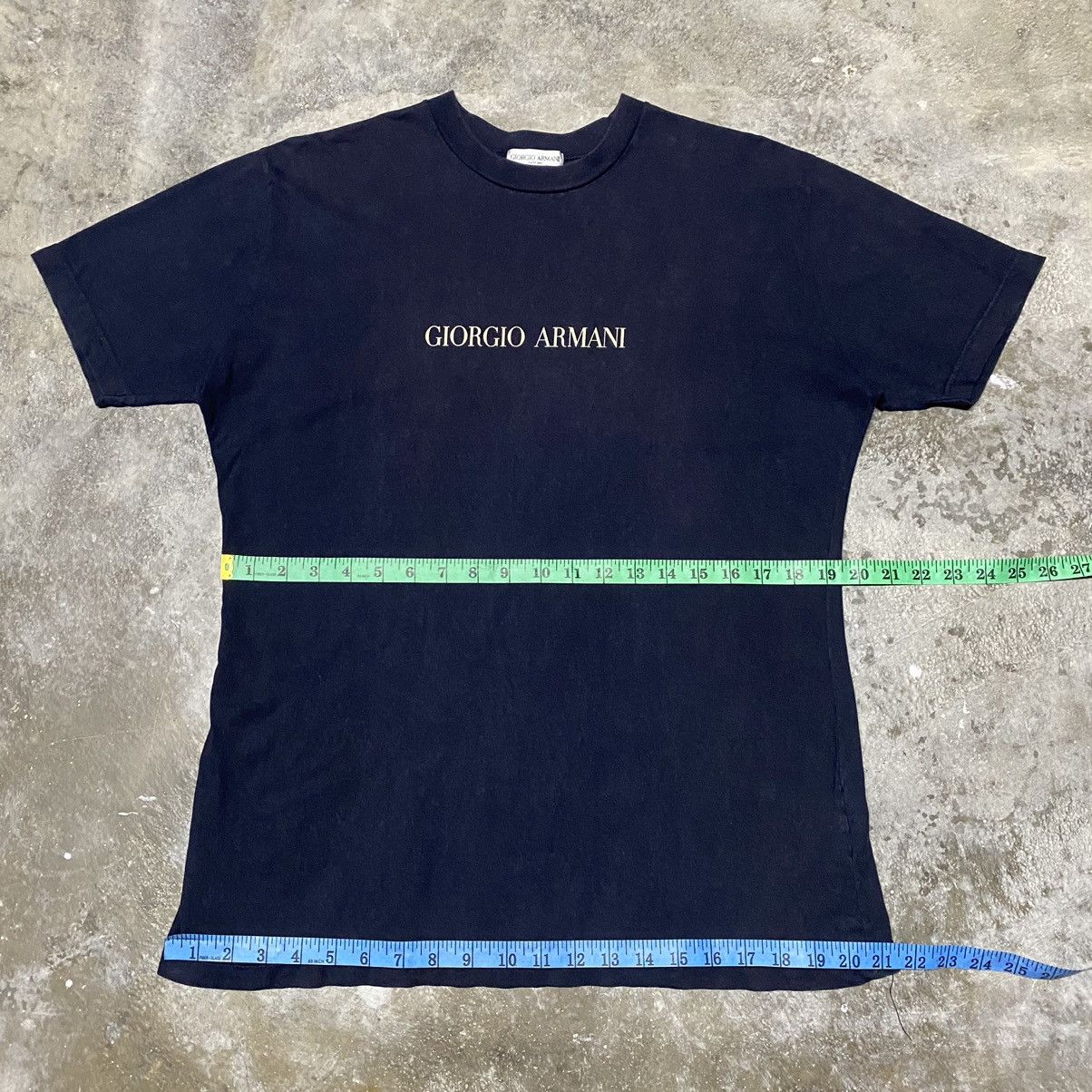 Giorgio Armani × Vintage VINTAGE GIORGIO ARMANI PARFUMS MADE IN GREECE SHIRT Size M / US 6-8 / IT 42-44 - 9 Thumbnail