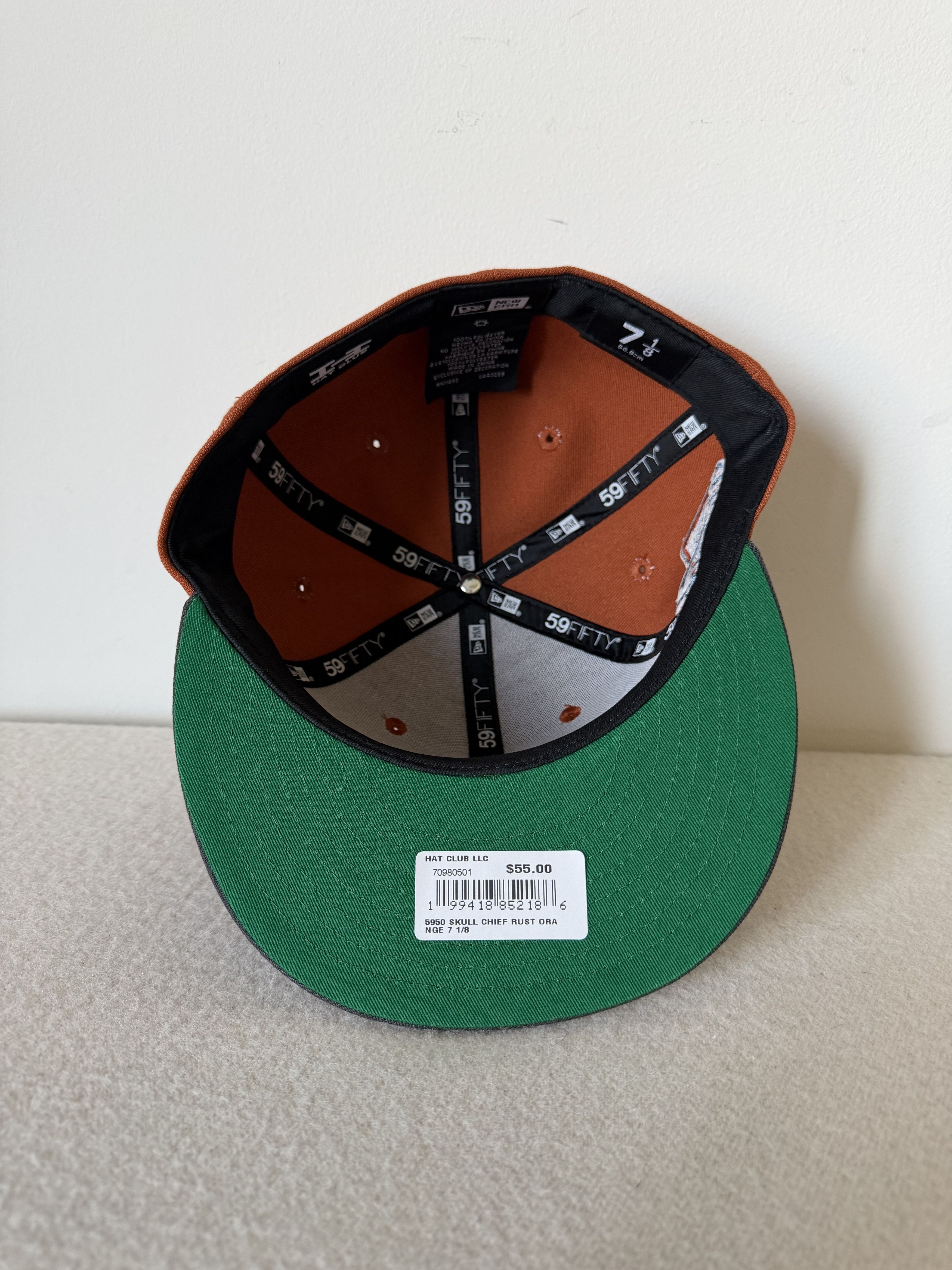Hat Club 7 1/8 New Era Hat Club Dia De Los Muertos Skull Chief Fitted Size ONE SIZE - 6 Thumbnail