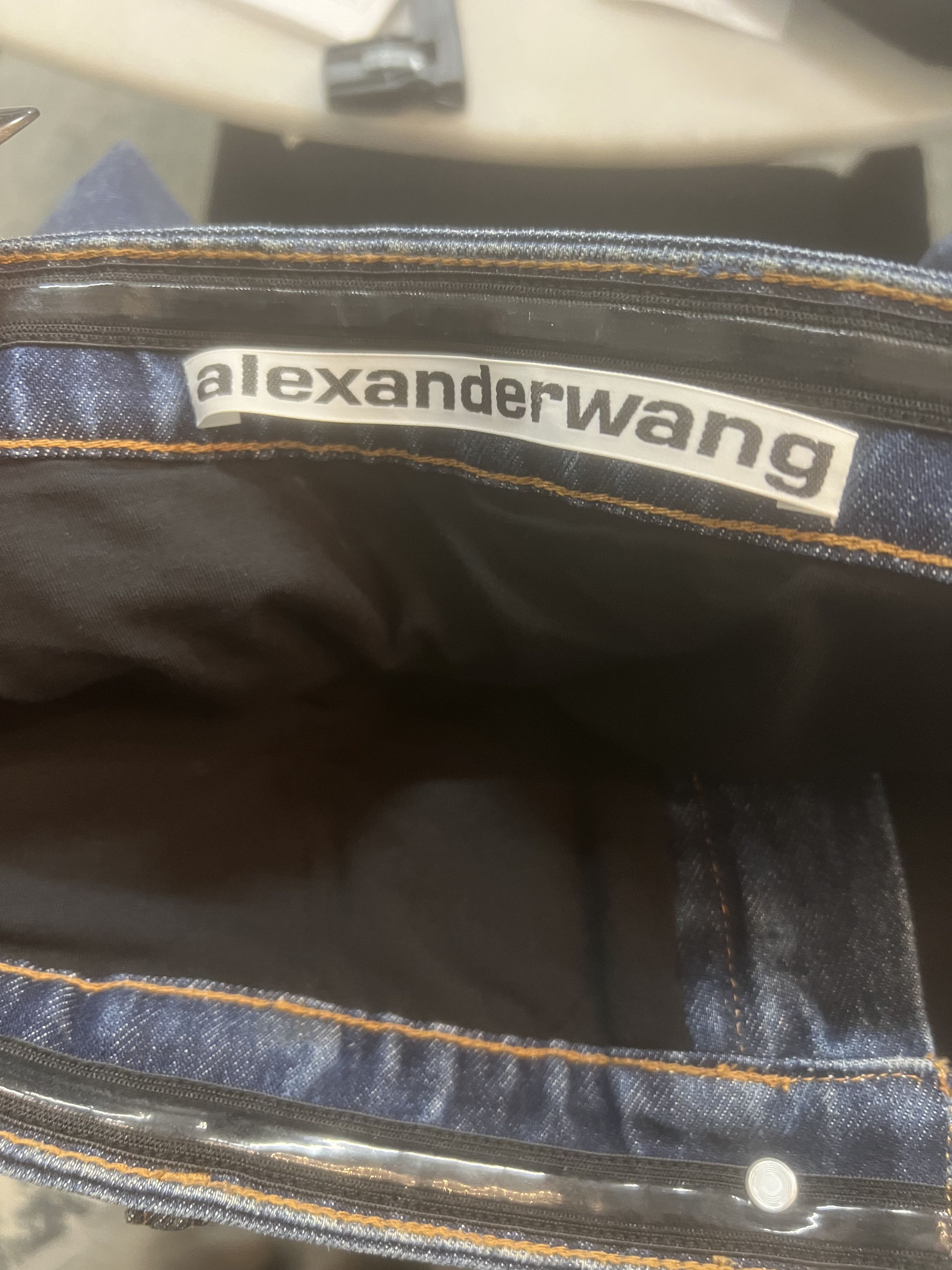 Alexander Wang Denim Sleeveless Jumpsuit Size 27" / US 4 / IT 40 - 5 Thumbnail