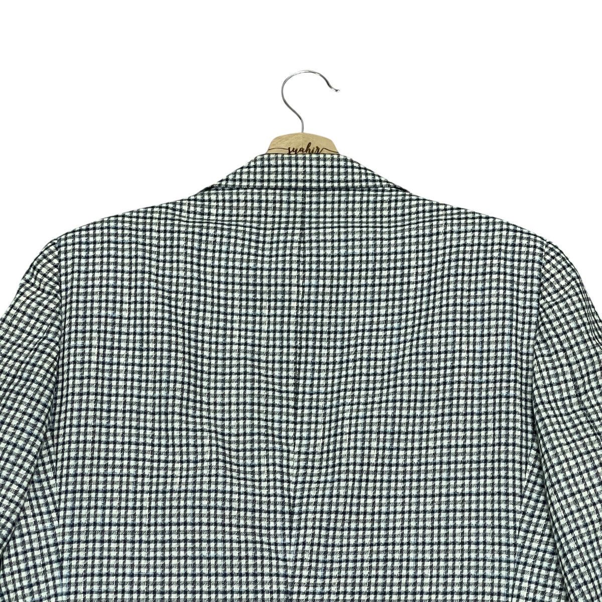 Burberry Prorsum Vintage Burberrys London Houndstooth Wool Blazer Jacket Size US M / EU 48-50 / 2 - 16 Thumbnail