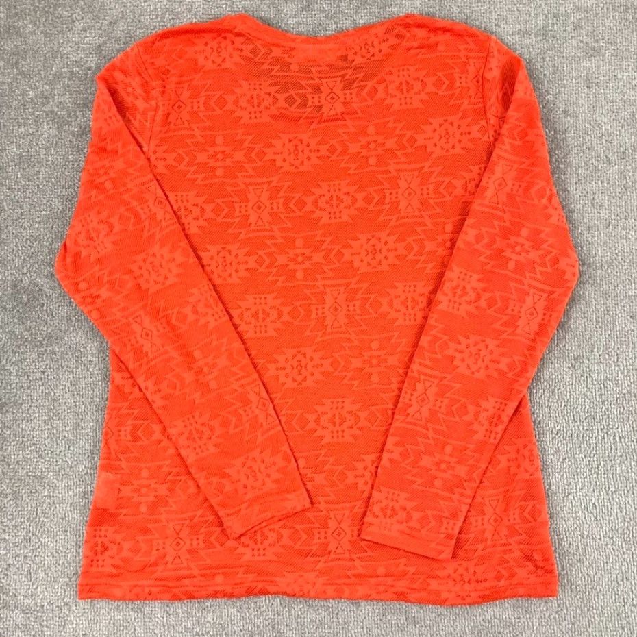 Ariat Ariat Shirt Womens Orange Aztec Southwestern Cowgirl Rodeo Top Medium / Large Size M / US 6-8 / IT 42-44 - 7 Thumbnail