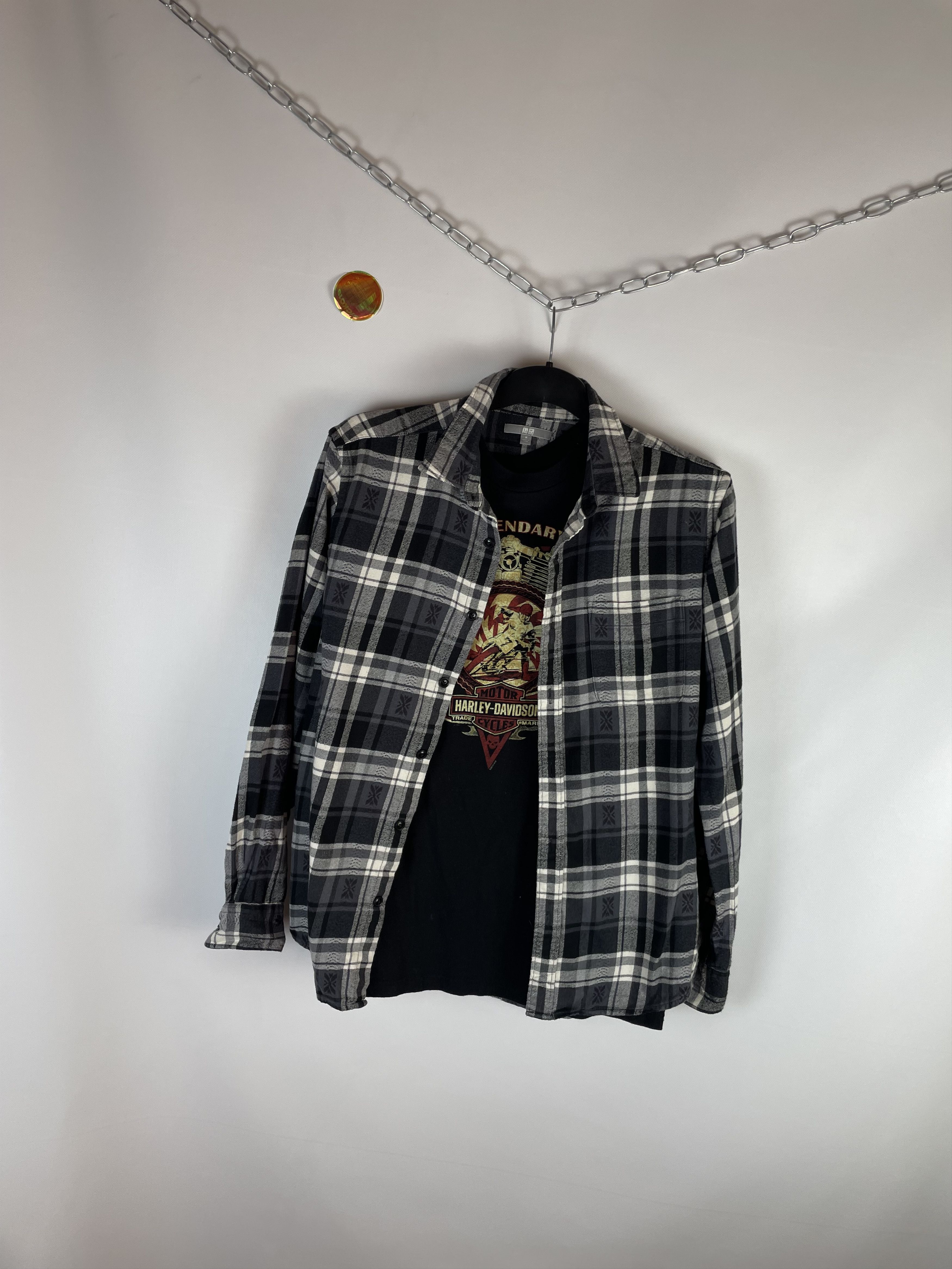 Flannel Flannel Uniqlo Vintage Shirt Size US M / EU 48-50 / 2 - 2 Thumbnail