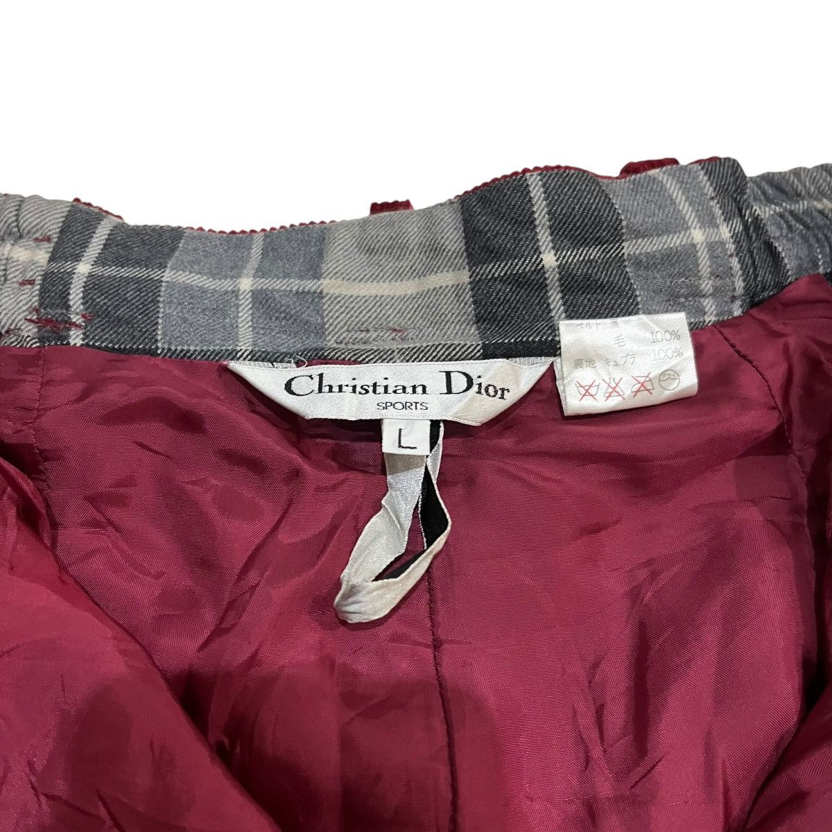 Christian Dior Monsieur Vtg Christian Dior Sport Corduroy Pants Size US 29 - 6 Thumbnail