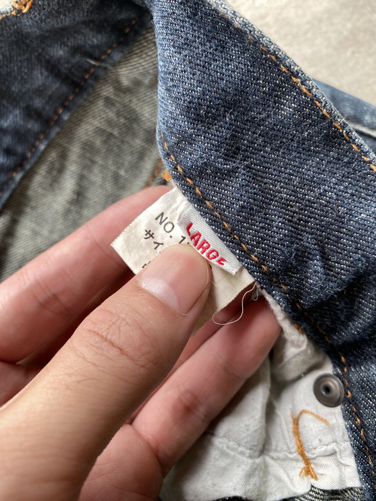 If Six Was Nine × Japanese Brand Vintage Karakuri Japanese Denim Jeans Size US 32 / EU 48 - 9 Thumbnail
