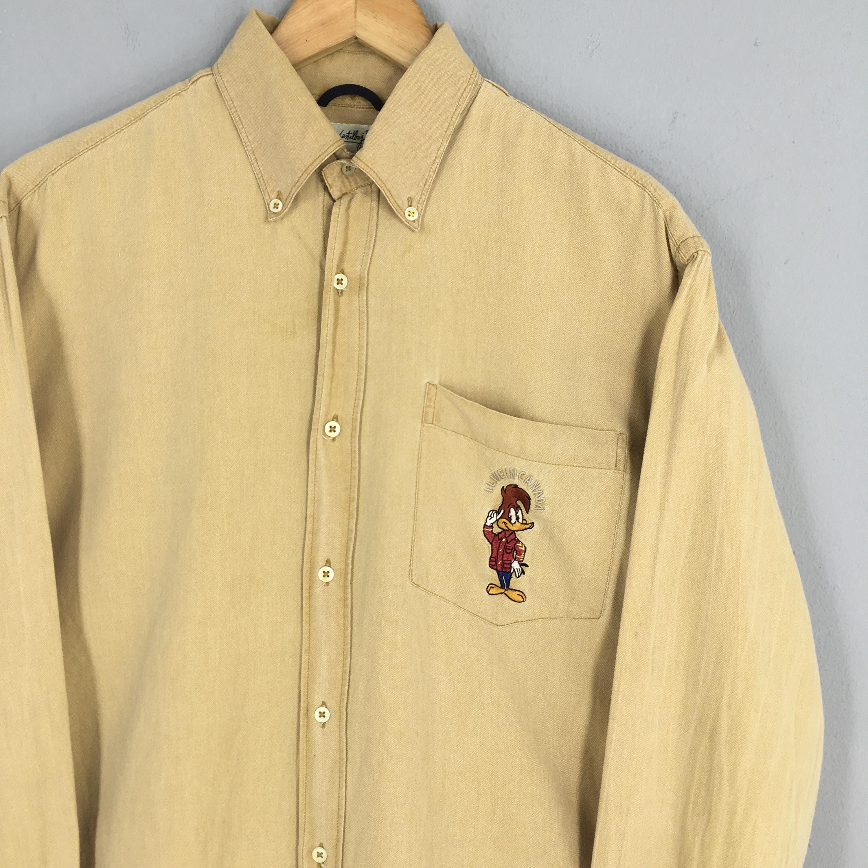 Flannel × Jean Charles De Castelbajac Vintage JC De Castelbajac Brown Oxfords Large Size US L / EU 52-54 / 3 - 2 Thumbnail