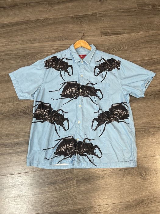 Supreme Supreme Beetle S/S Button Shirt | Grailed