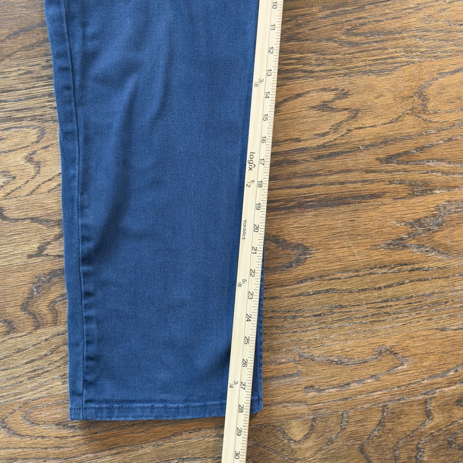 Levi's Levi's 514 White Tab Navy Bull Denim Pants 38x30 Rigid Heavy Size US 38 / EU 54 - 5 Thumbnail