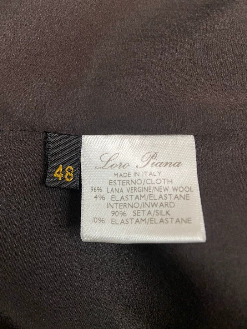 Loro Piana LORO PIANA Full wool suit with single-breasted vest Size XL / US 12-14 / IT 48-50 - 8 Thumbnail