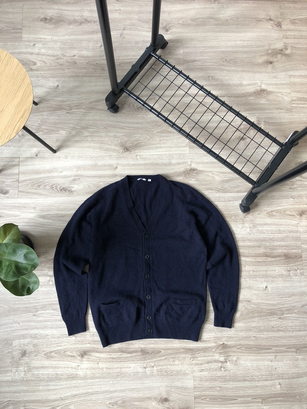 Japanese Brand × Uniqlo Uniqlo Japanese Style Wool Knit Cardigan Sweater Size US XL / EU 56 / 4 - 1 Thumbnail