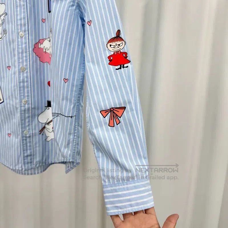Acne Studios Acne Studios Cartoon Print Long Sleeve Shirt. Size US XS / EU 42 / 0 - 4 Thumbnail