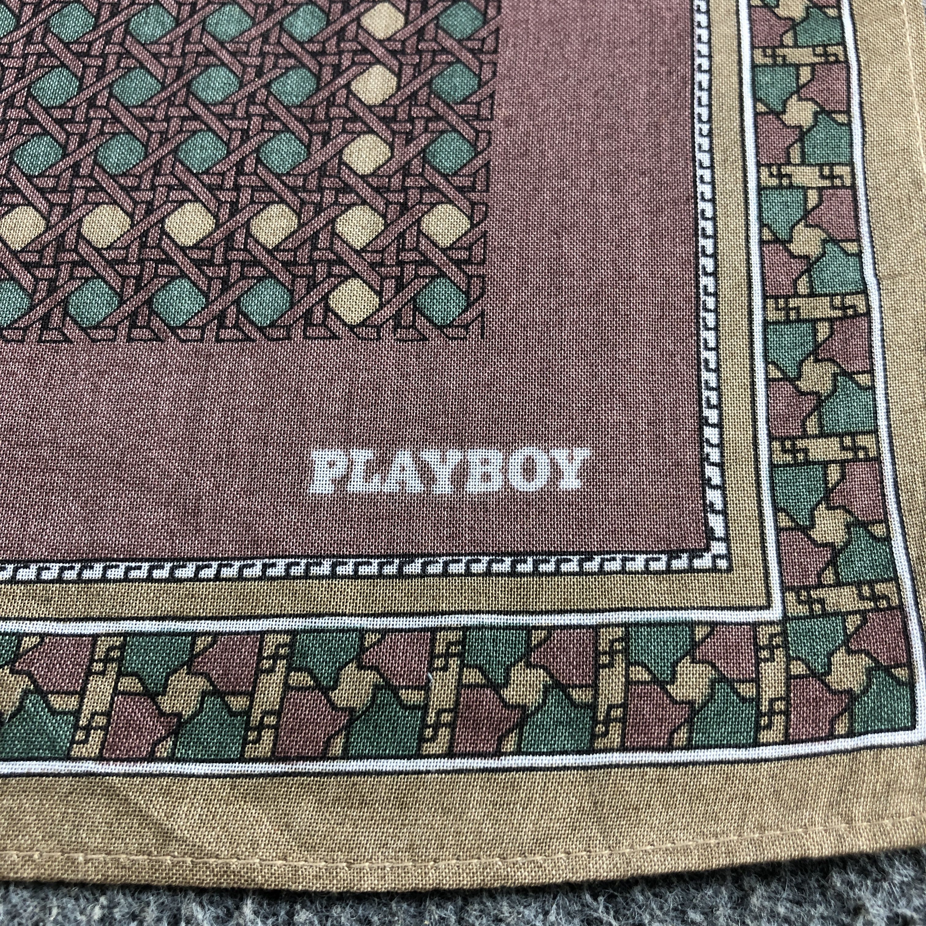 Playboy Playboy Handkerchief Neckerchief Bandana H2451 Size ONE SIZE - 4 Thumbnail