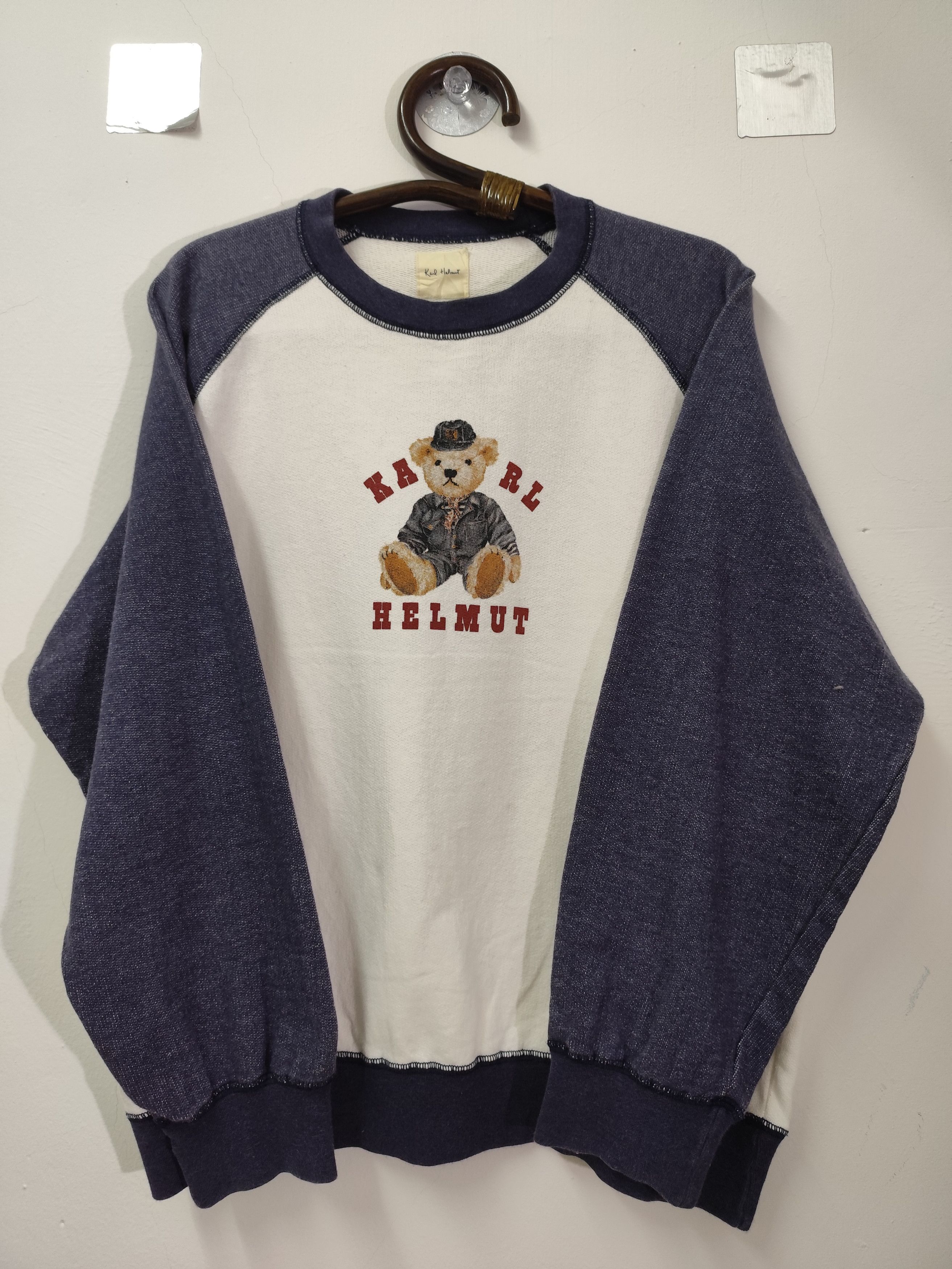 Karl Helmut Karl Helmut Pink House Teddy Bear Sweatshirt Size US S / EU 44-46 / 1 - 2 Thumbnail