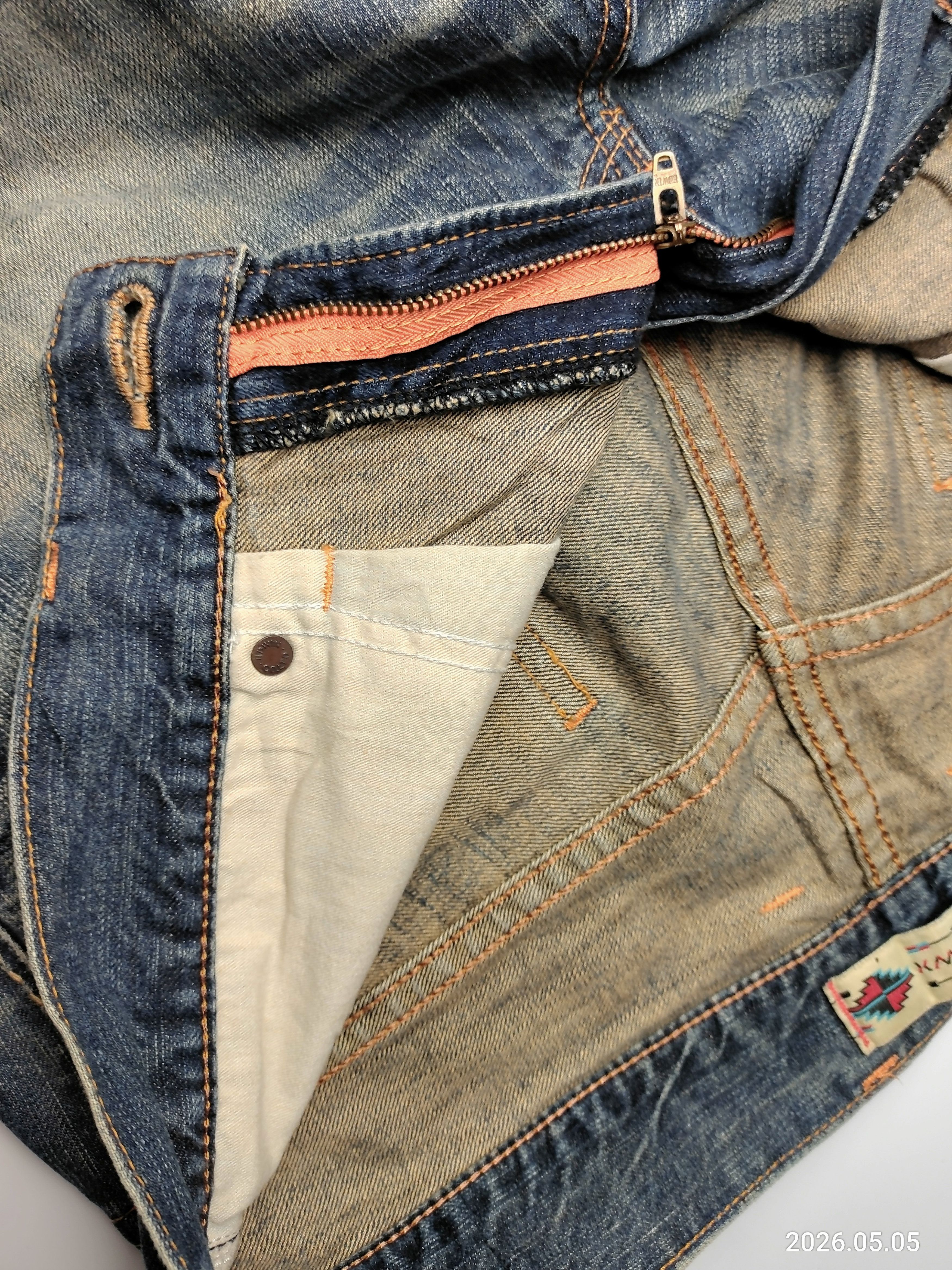 Edwin Edwin XV Exclusive Vintage Distressed Denim Pants Size US 36 / EU 52 - 11 Thumbnail