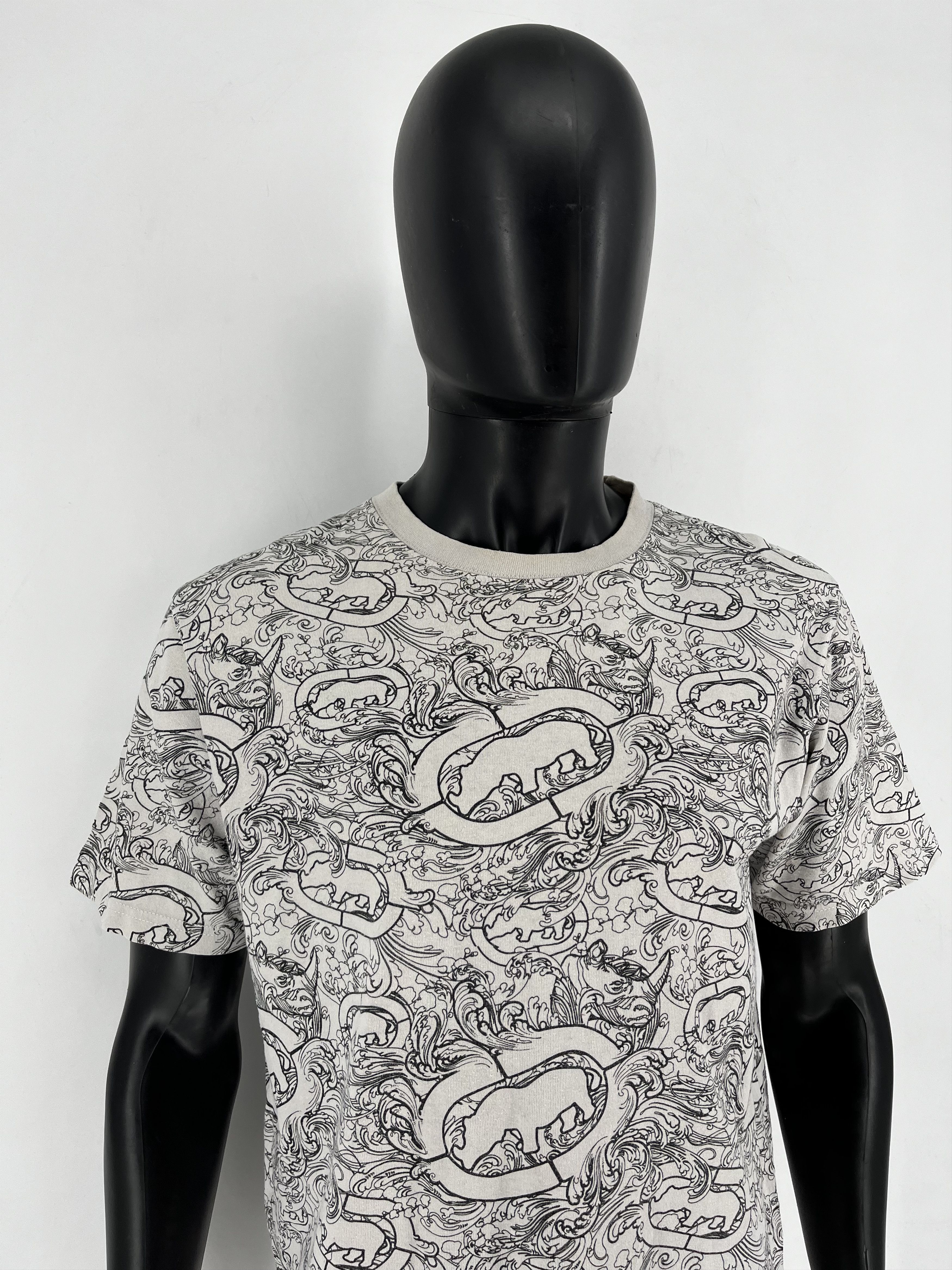 Ecko Unltd. Y2K Ecko Unltd Monogram Web Graphic Rap T Shirt Size US M / EU 48-50 / 2 - 3 Thumbnail