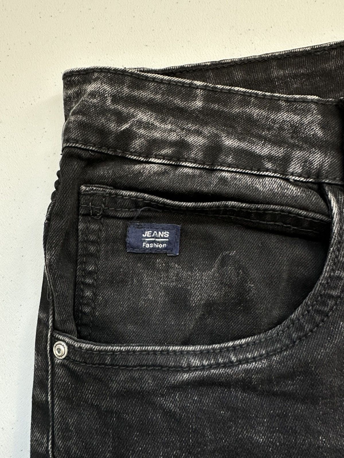 Japanese Brand Avant Garde Balenciaga Style Jeans Spider If Six Was Nine Size US 33 - 6 Thumbnail