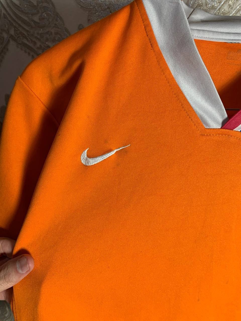 Nike × Vintage VERY RARE NIKE NETHERLANDS KNVB SOCCER JERSEY BLOKECORE 90s Size US L / EU 52-54 / 3 - 4 Thumbnail
