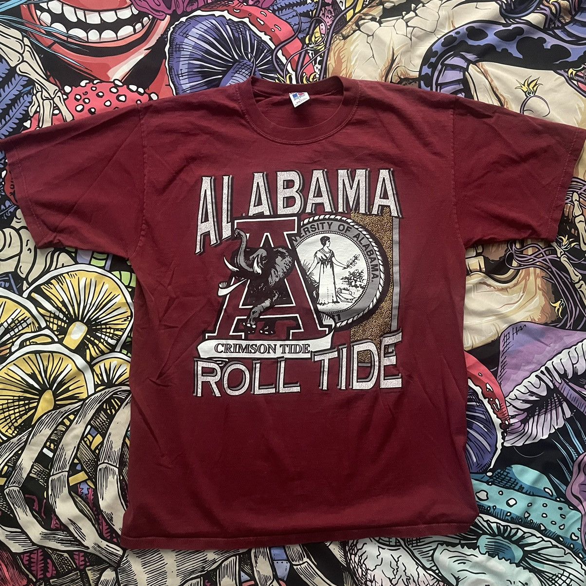Russell Athletic Vintage University of Alabama Graphic Tee Size US XL / EU 56 / 4 - 1 Thumbnail