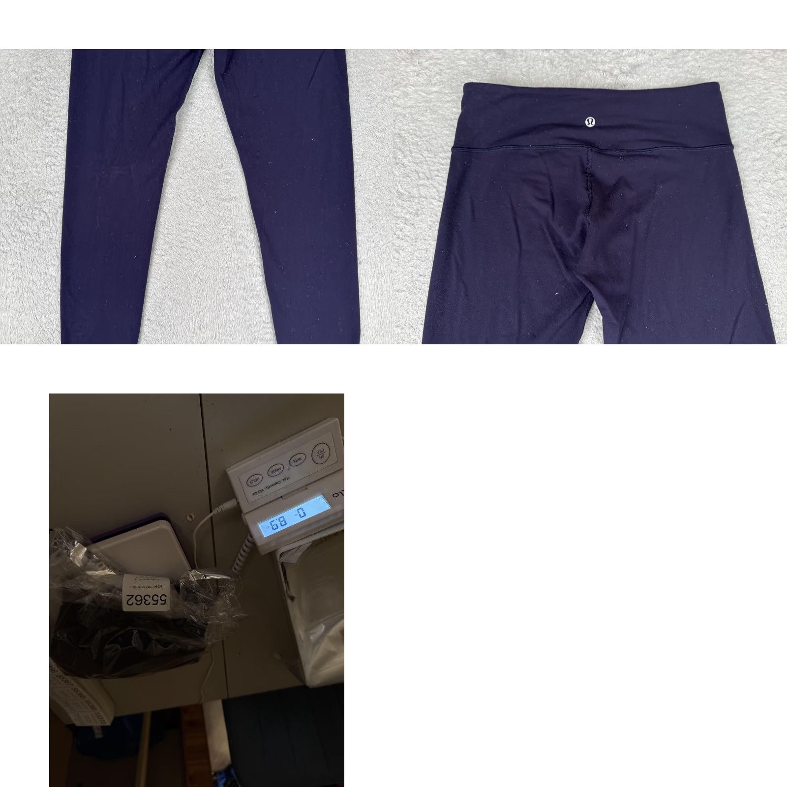Lululemon Lululemon Wunder Under Pants Womens 8 Blue 31" Yoga Gym Athletic Workout READ Size 30" / US 8 / IT 44 - 9 Thumbnail