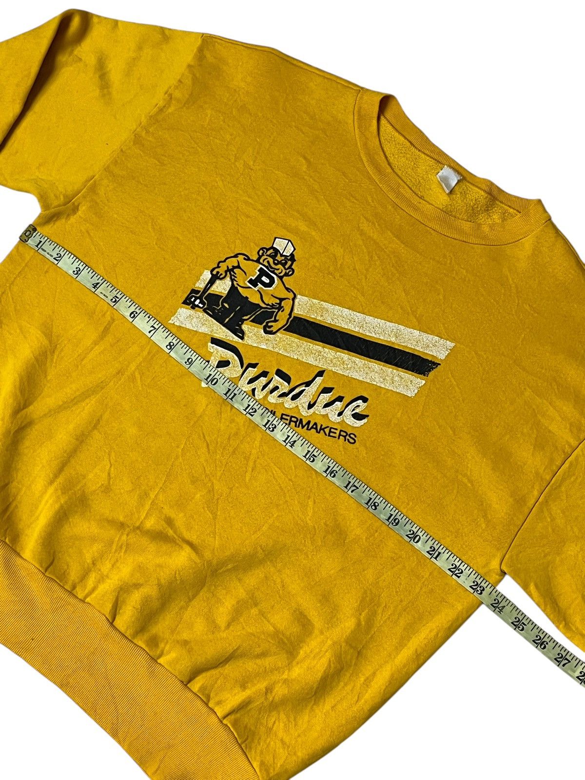 Vintage RARE🔥VINTAGE PURDUE BOILERMAKERS TEAM PULLOVER SWEATSHIRT Size US XL / EU 56 / 4 - 7 Thumbnail