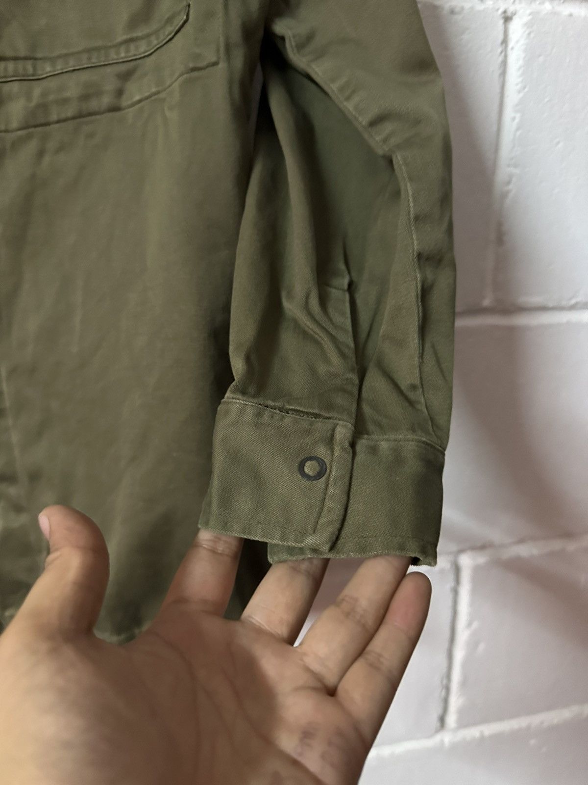 Vintage 1978 Dutch Military Green Jacket H. Van Puijenbroek Size US M / EU 48-50 / 2 - 8 Thumbnail