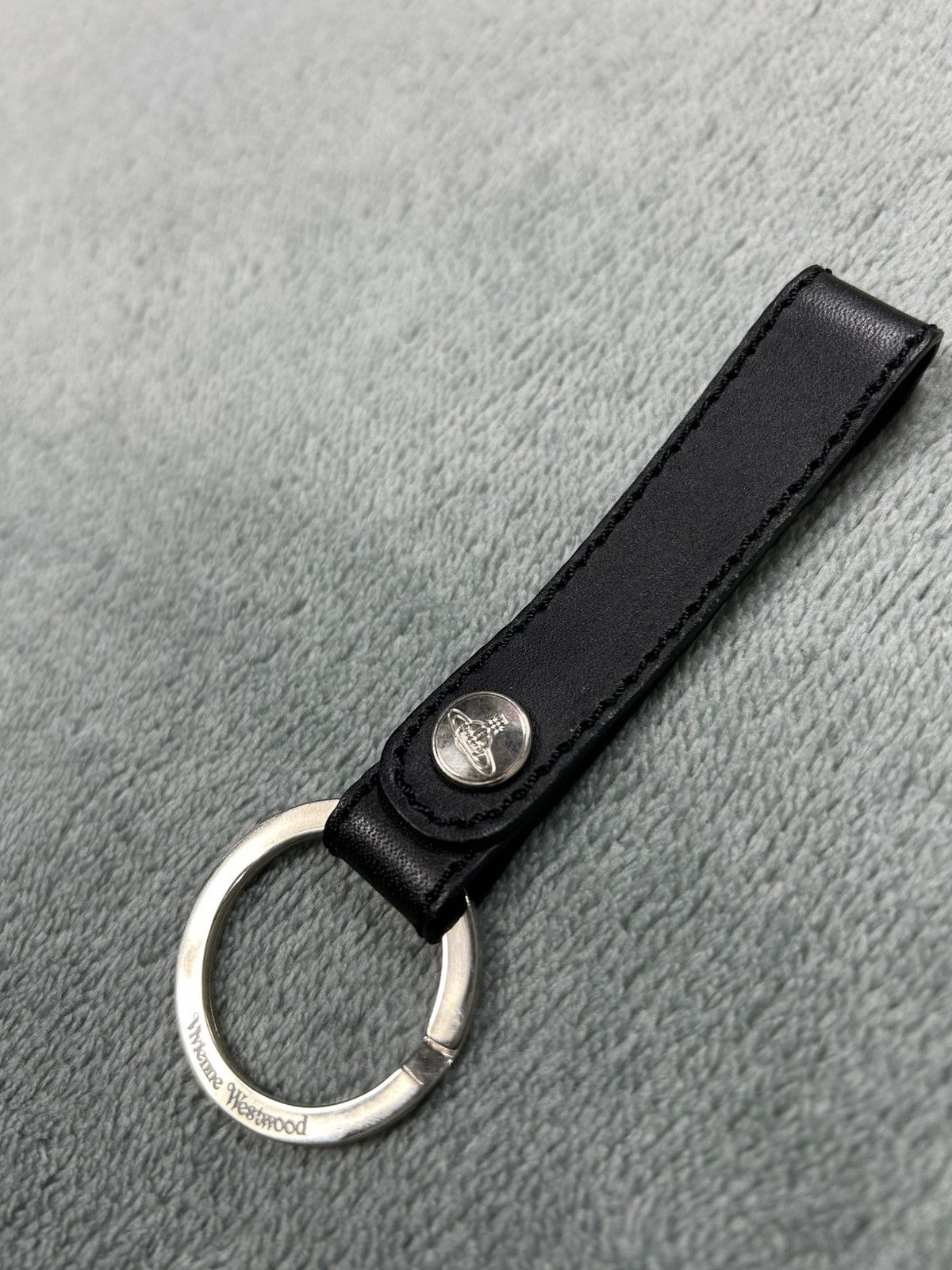 Vivienne Westwood Vivienne Westwood Saffiano Keychain Size ONE SIZE - 4 Thumbnail
