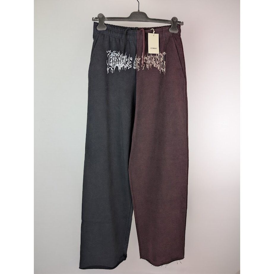 Vetements o1rshd1 Sweatpants & Joggers in Black/Burgundy Size US 32 / EU 48 - 10 Thumbnail
