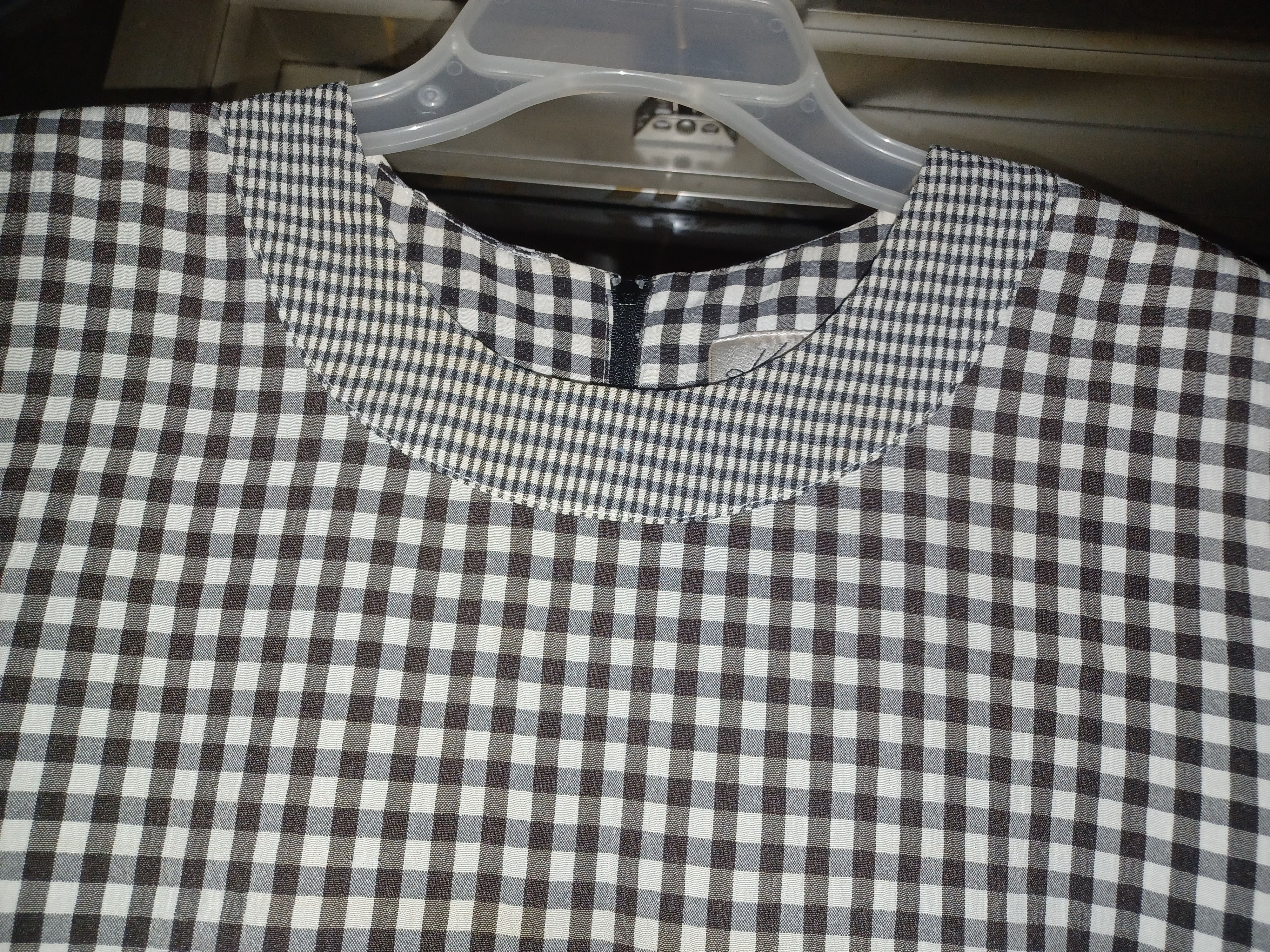 Other Kathie Lee Vintage Women's Maxi Dress SZ 12 Checkers Size XL / US 12-14 / IT 48-50 - 4 Thumbnail
