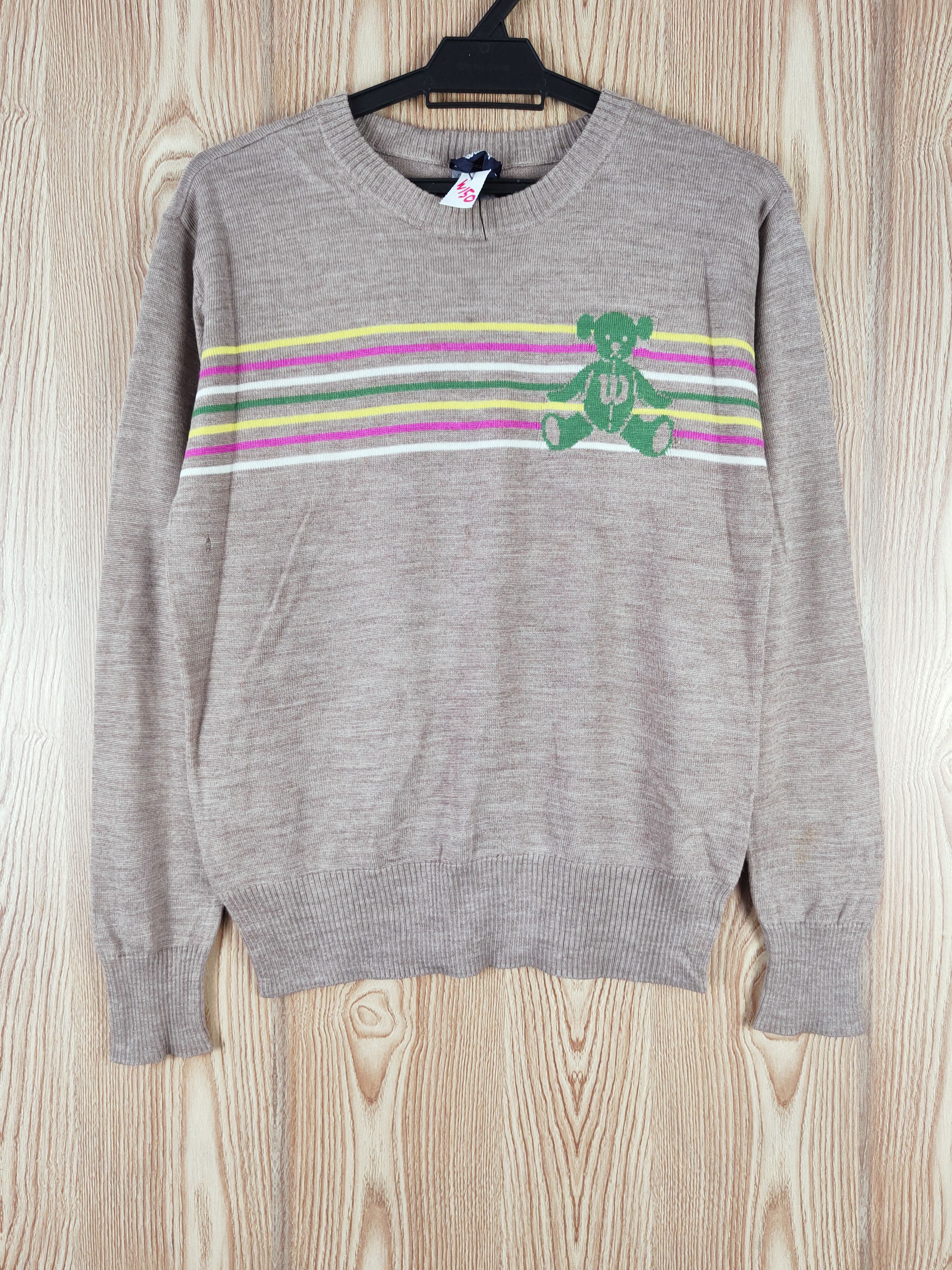 Japanese Brand Wilson Brown Knitwear Sweatshirts #W150 Size M / US 6-8 / IT 42-44 - 1 Thumbnail