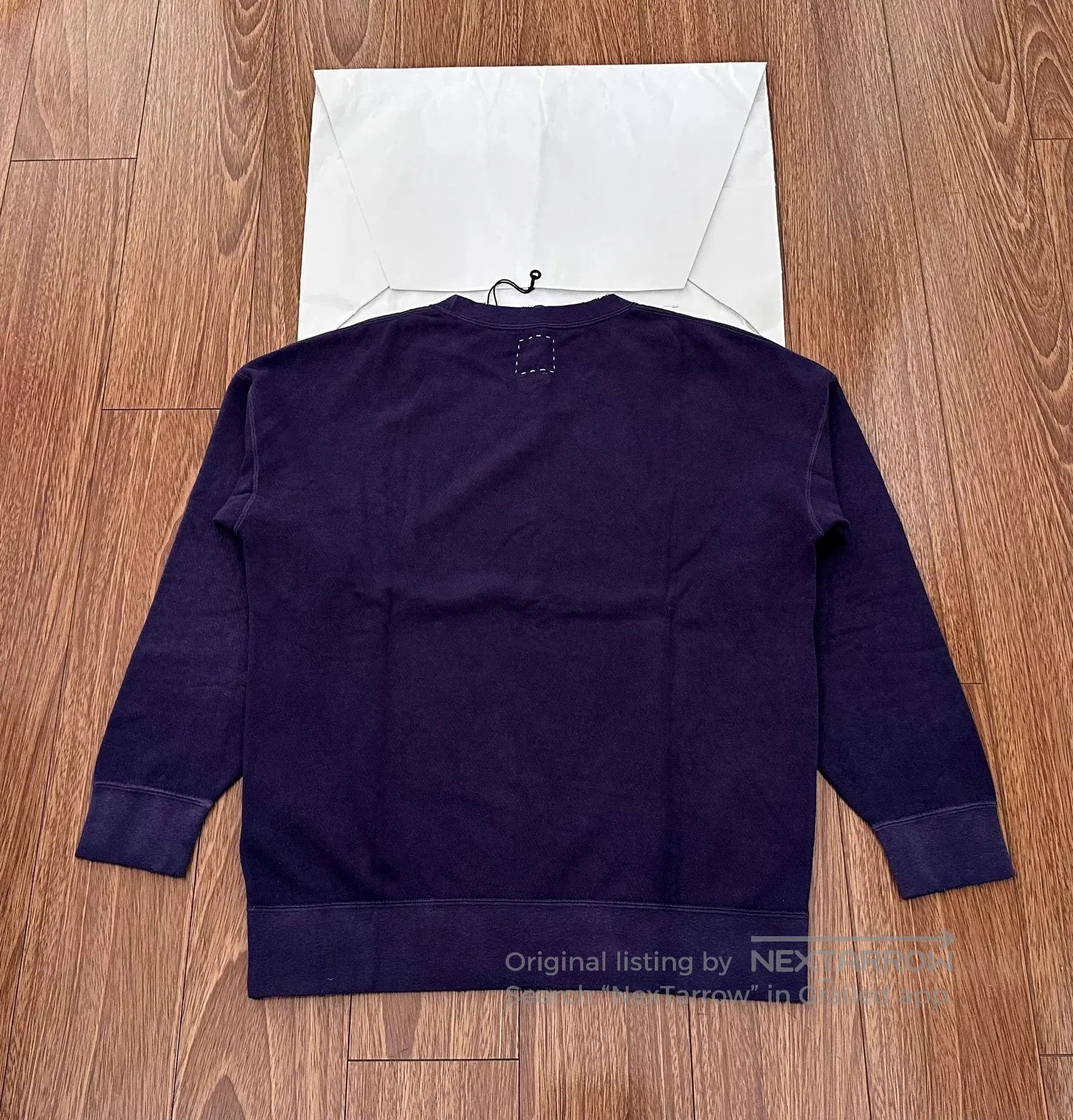 Visvim visvim jumbo uneven dye long sleeve sweatshirt. Size US M / EU 48-50 / 2 - 2 Thumbnail